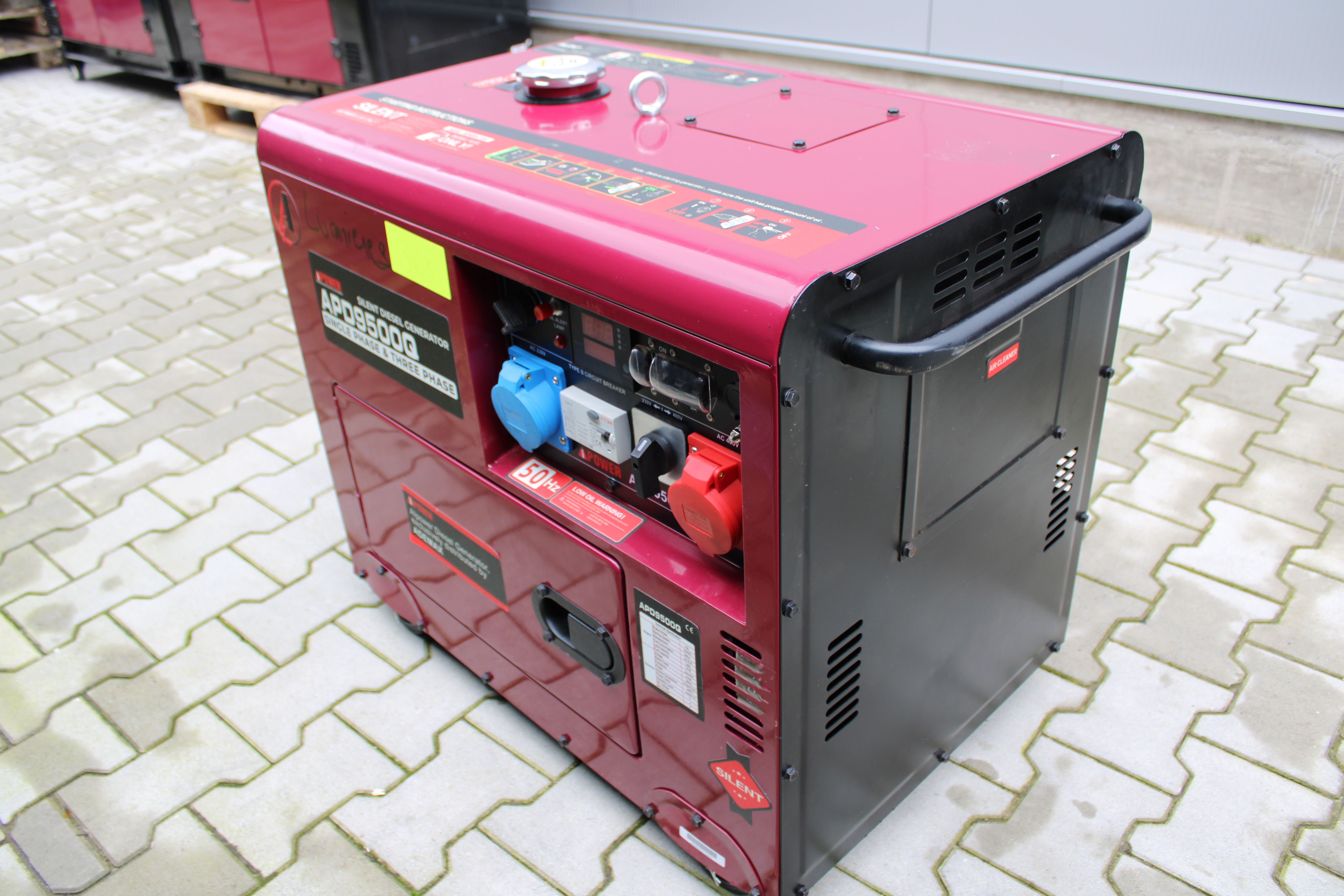 [OUTLET#363] Ai Power 8 kVA Diesel APD9500Q ADEMAX Edition 230&400V Stromaggregat