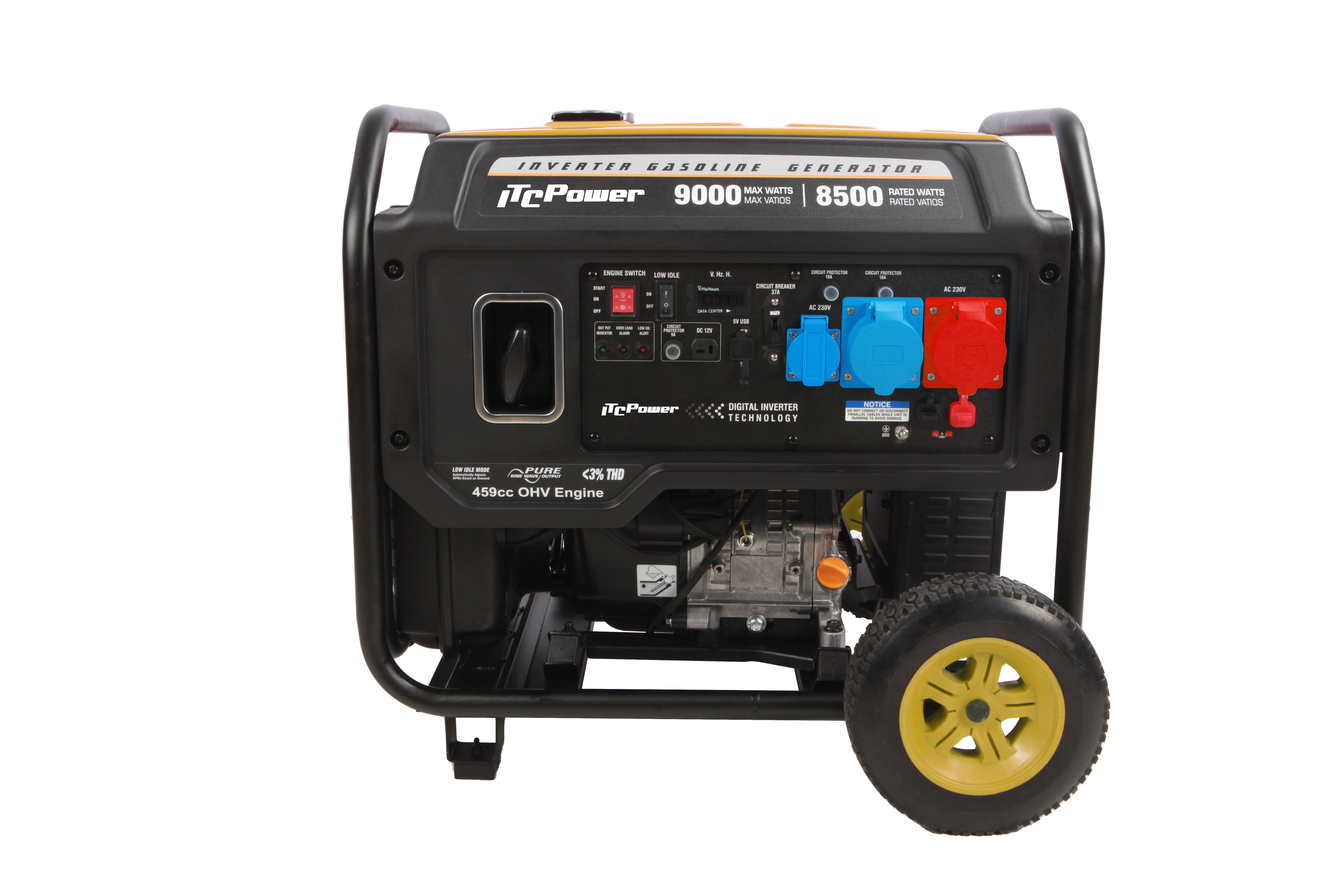 ITC POWER Inverter 11,25 kVA Benzin GG90XEi-T Stromaggregat