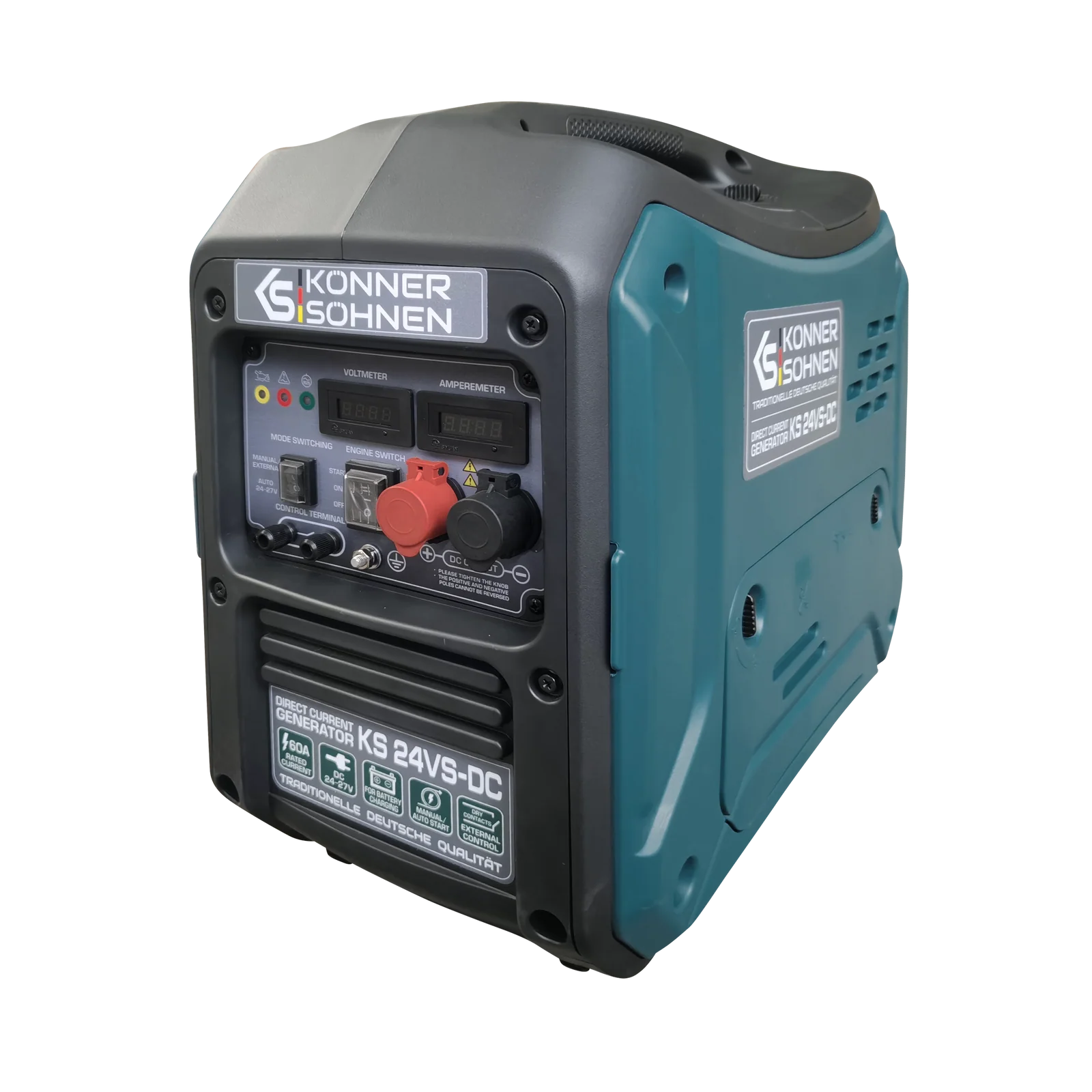 Könner & Söhnen 1,6 kW Inverter KS24VS-DC | Gleichstromgenerator