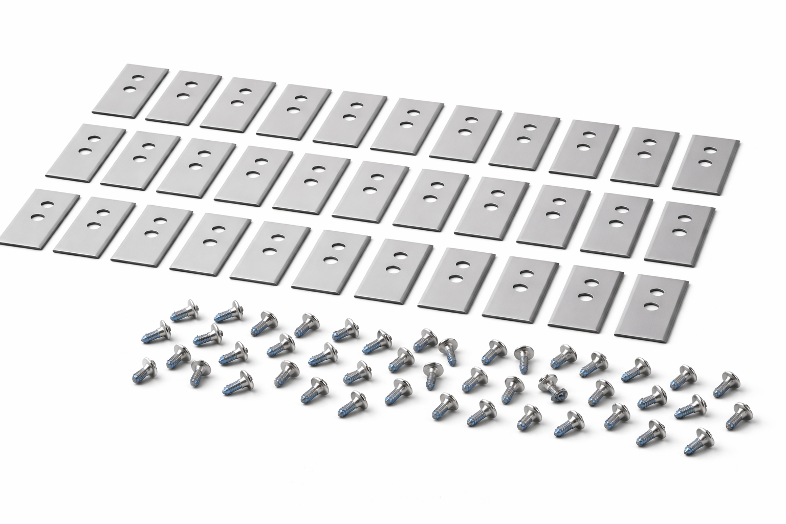 Ersatzklingen passend für alle Mammotion Mähroboter | 32 Klingen + Schrauben