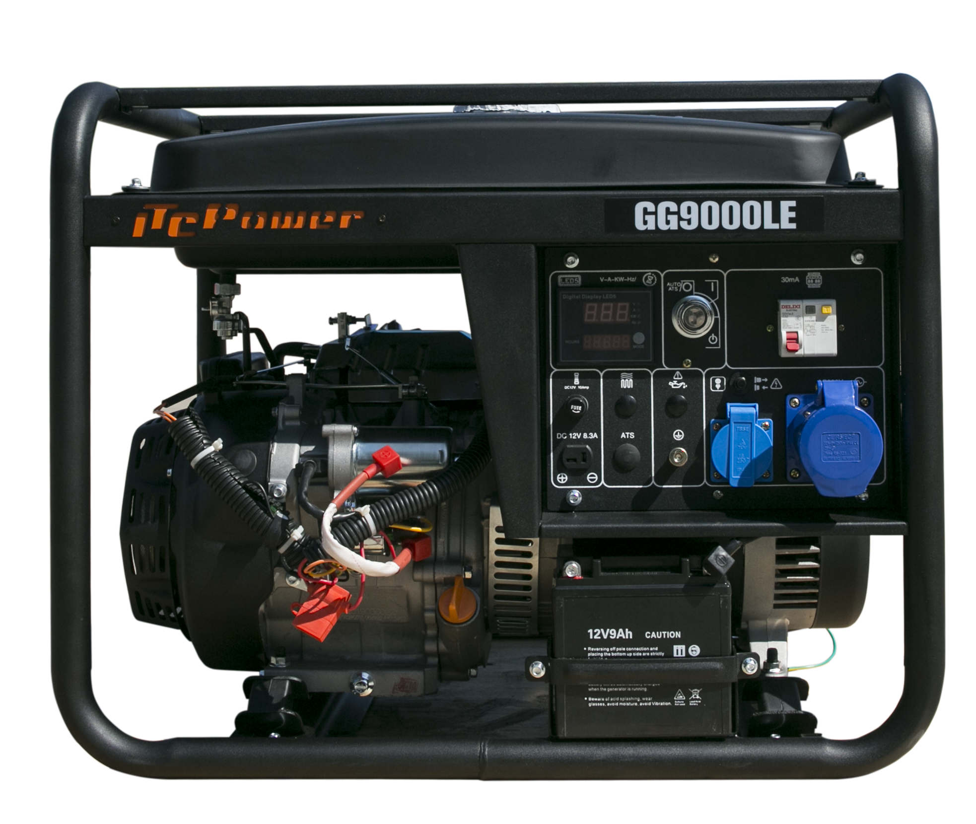 ITC POWER 6600 Watt Benzin GG9000LE Stromaggregat