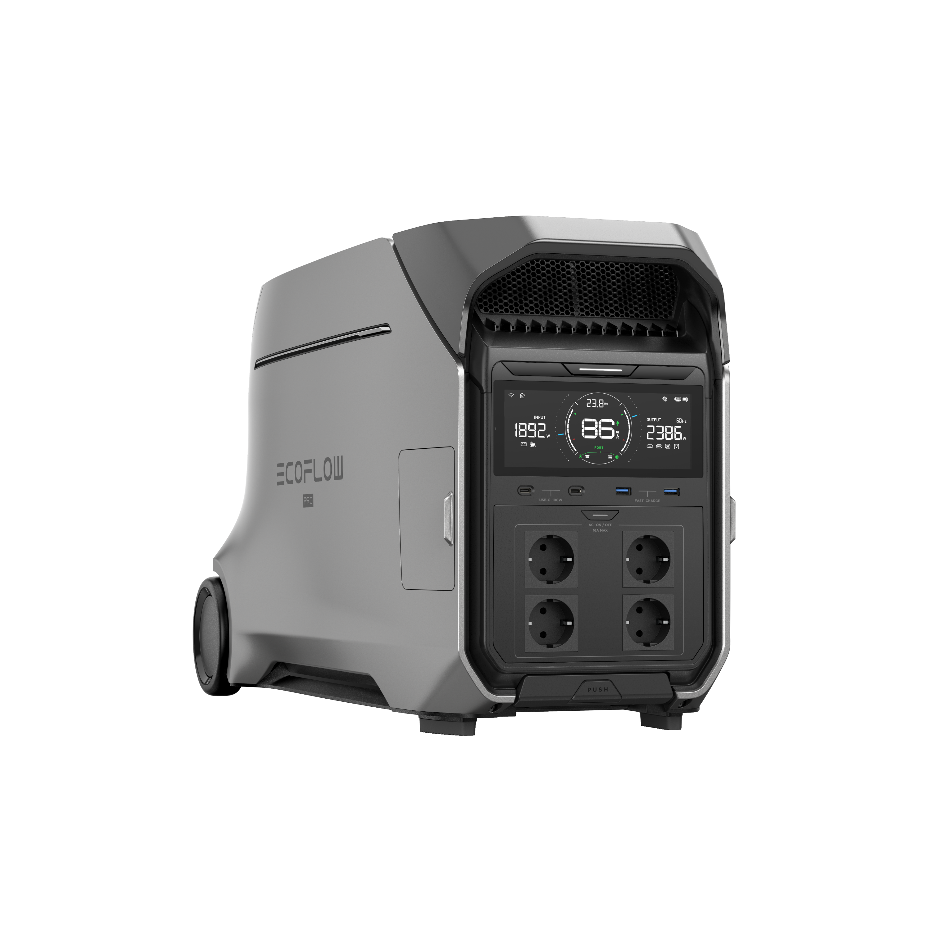 [OUTLET#414] ECOFLOW DELTA PRO 3 [ 4096Wh / 4000W ] PORTABLE POWER STATION - EU-VERSION