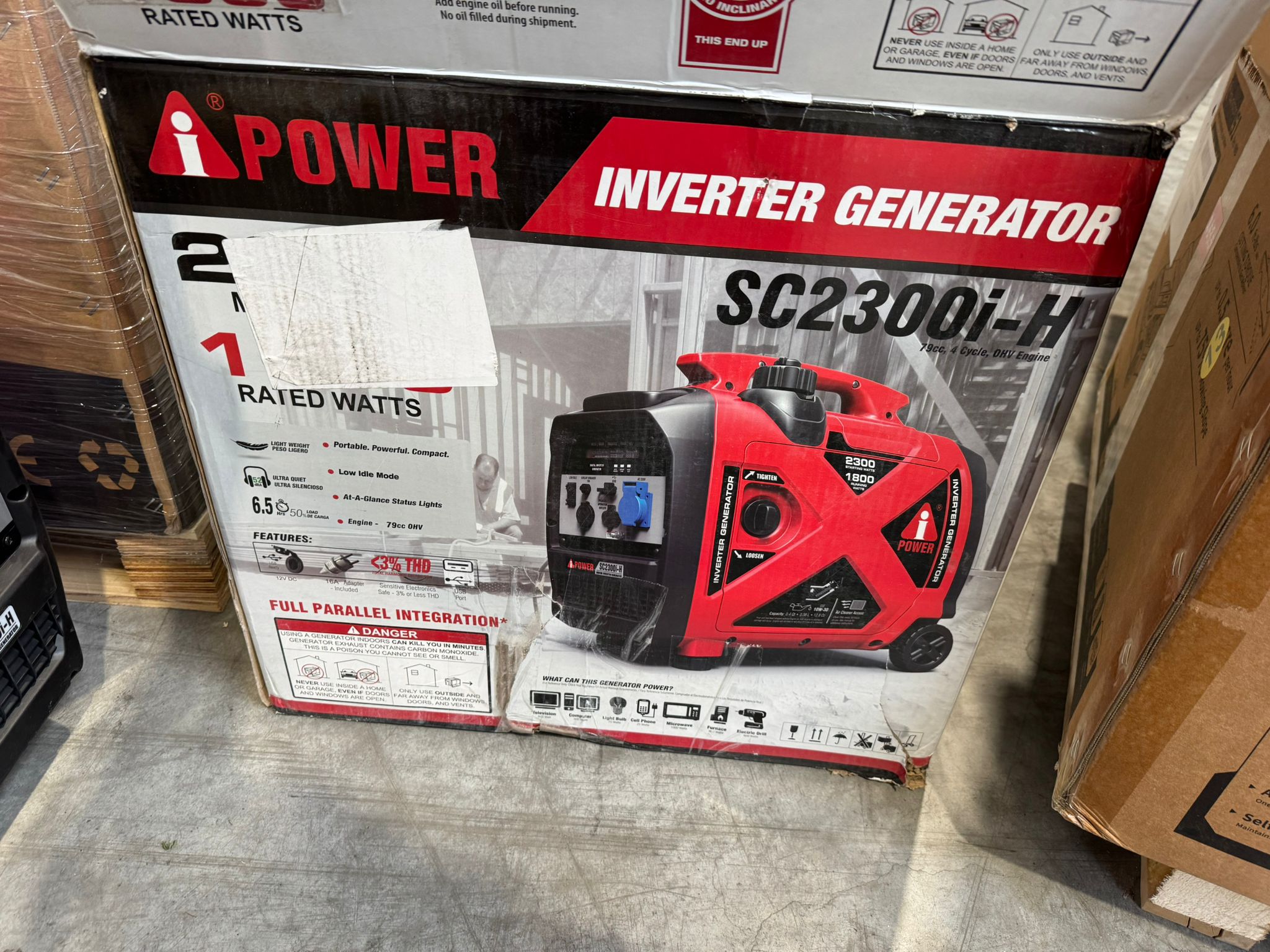[OUTLET#500] Ai Power Inverter Stromaggregat Benzin 2300 Watt SC2300i-H