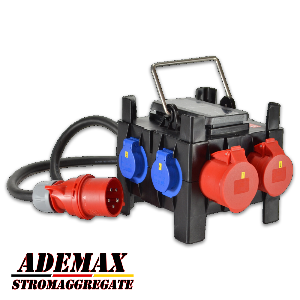Adapter Verteiler 400V 32A für ITC Power Hyundai Kompak Energy Fogo etc. Stromaggregate Adapter Verteiler 400V 32A für ITC Power Hyundai Kompak Energy Fogo etc. Stromaggregate