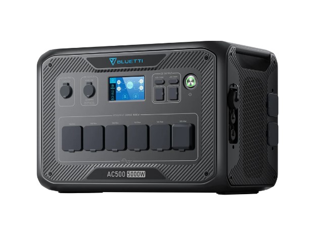 BLUETTI Wechselrichter AC500 von BLUETTI [5000 W] Erweiterbare Power Station USV