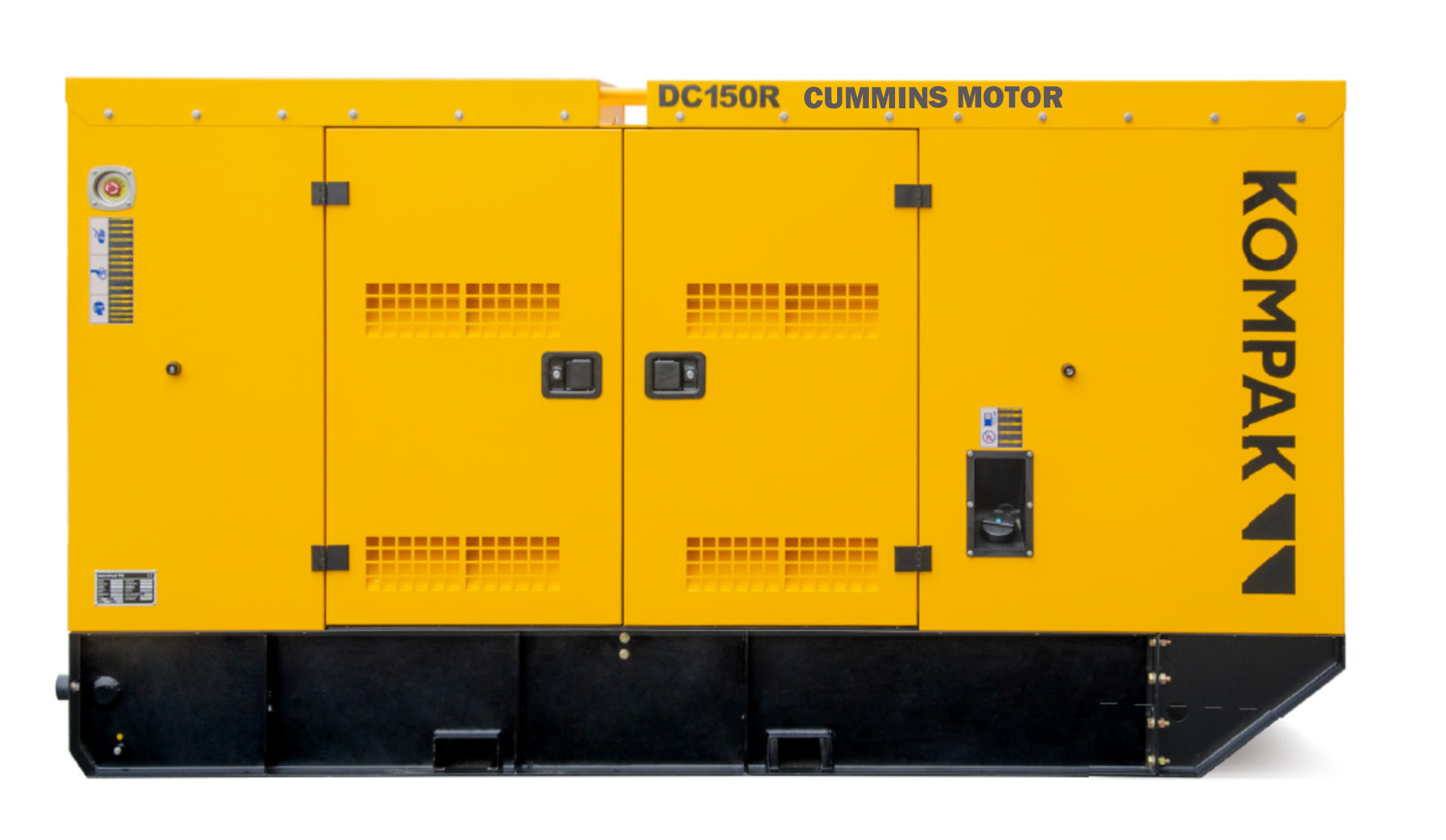 149 kVA CUMMINS Diesel DC150R Industrie Stromerzeuger Stromaggregat von KOMPAK