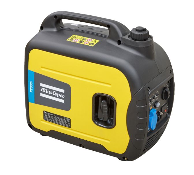 Atlas Copco P2000i Benzin Inverter 1,8 kW 230 V Atlas Copco P2000i Benzin Inverter 1,8 kW 230 V