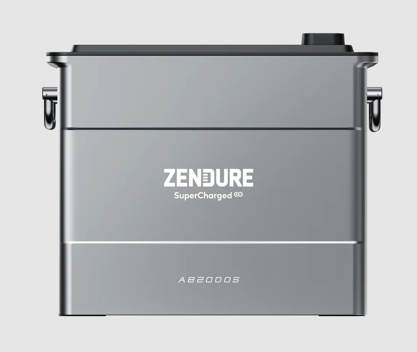 ZENDURE AB2000S Batterie [ 1920Wh / 1200W ] LiFeP04 | Batterie-Erweiterung zu Ihrem Zendure-Balkonkraftwerk