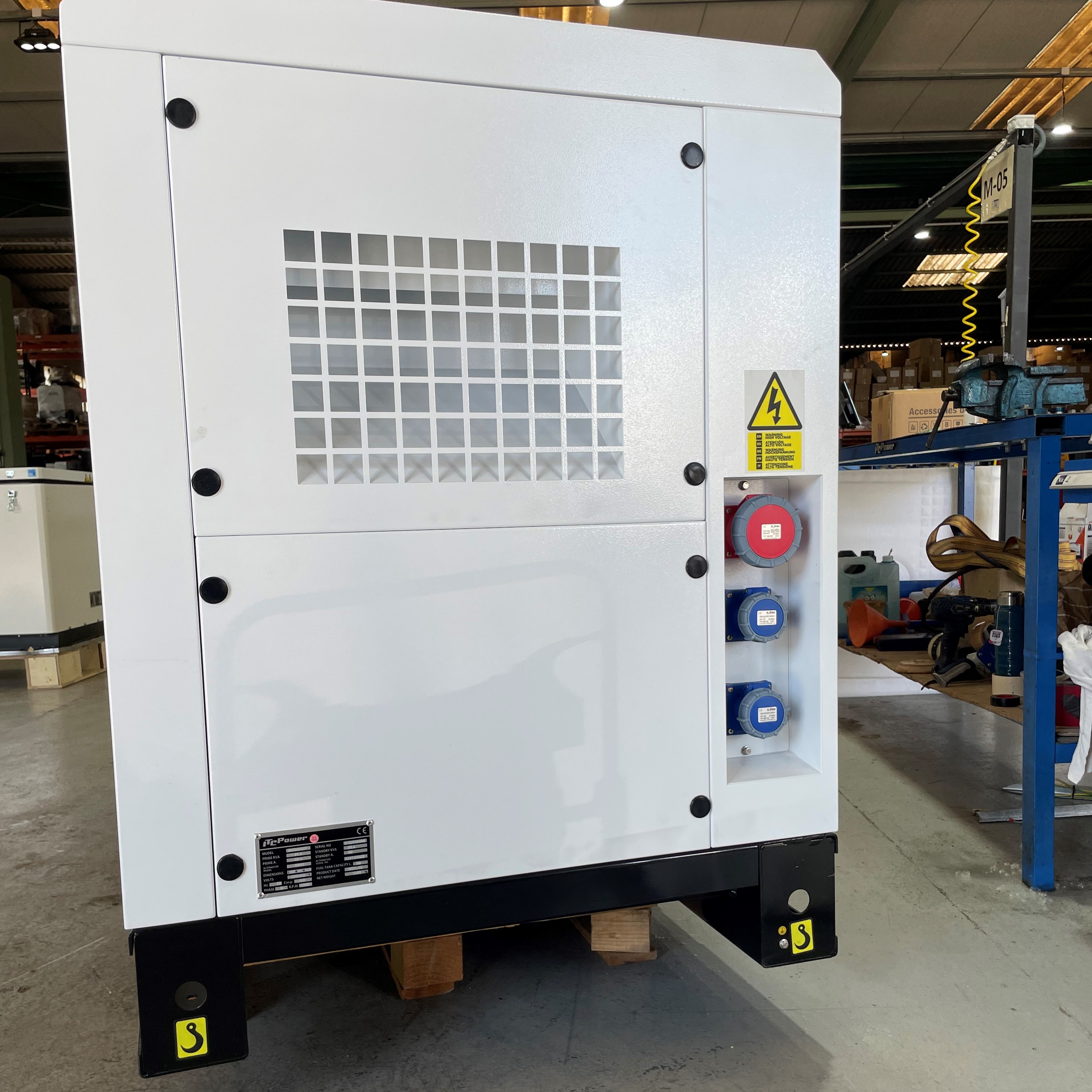 ITC Power Industrie Stromerzeuger Stromaggregat DG34KSE 34 kVA Diesel 