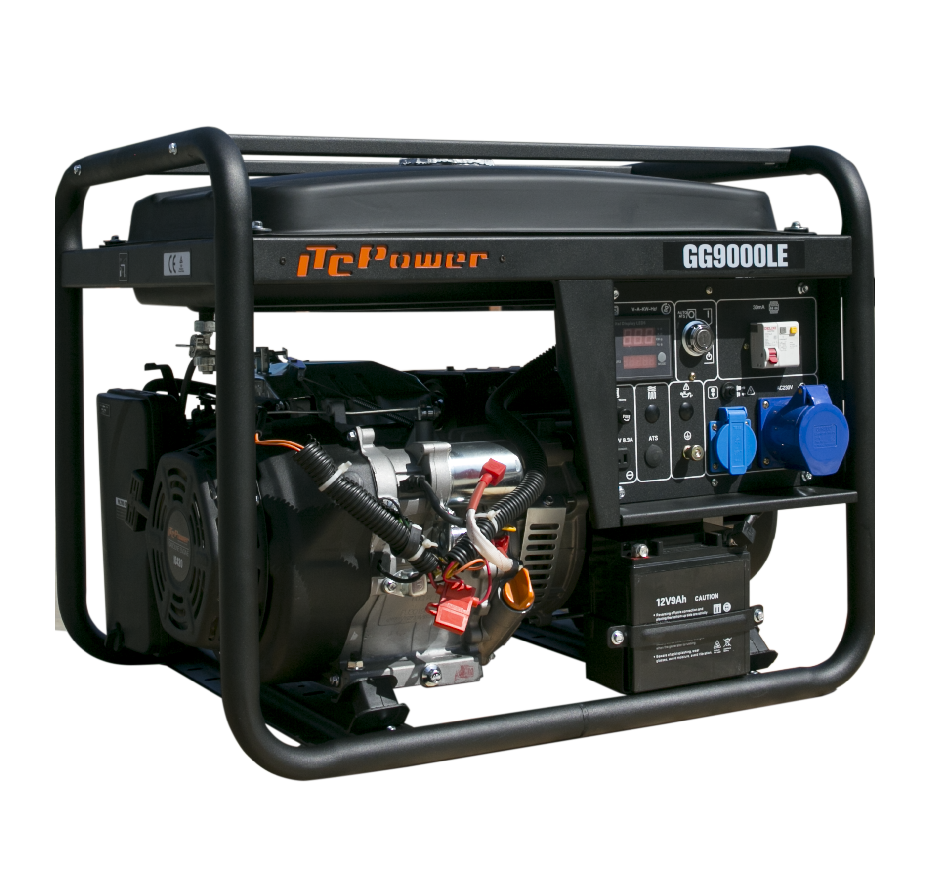 ITC POWER 6600 Watt Benzin GG9000LE Stromaggregat