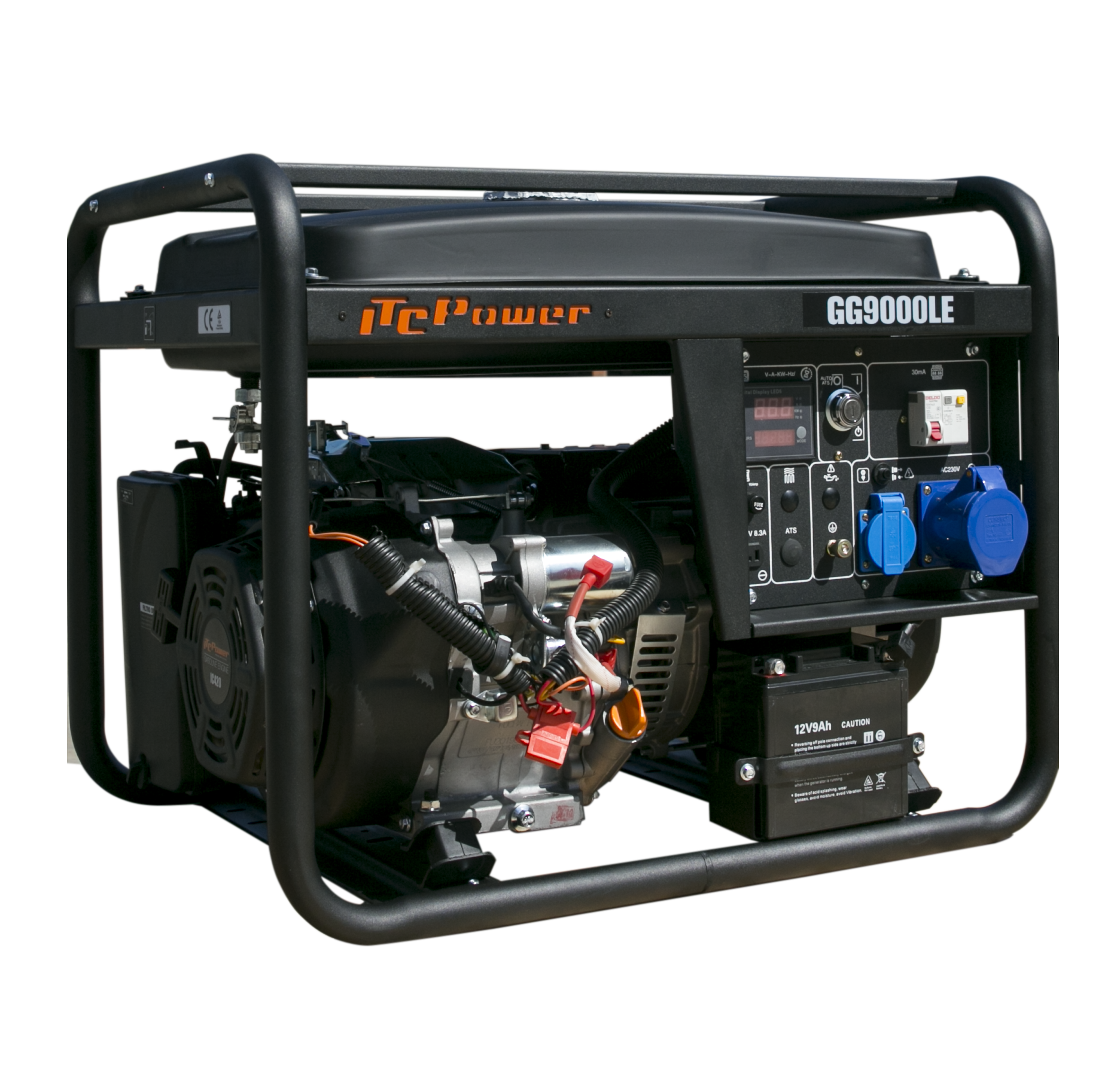 ITC POWER 6600 Watt Benzin GG9000LE Stromaggregat ITC POWER 6600 Watt Benzin GG9000LE Stromaggregat