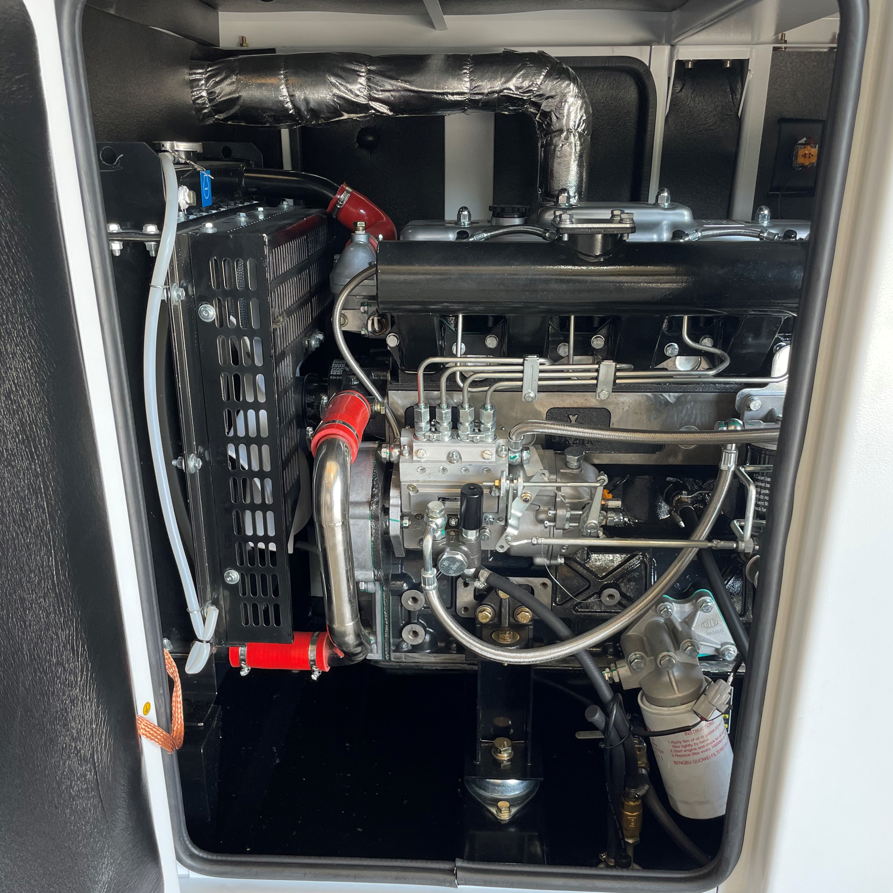 22 KVA Diesel Wassergekühlt Stromerzeuger Stromaggregat DG22KSE Langsamläufer 