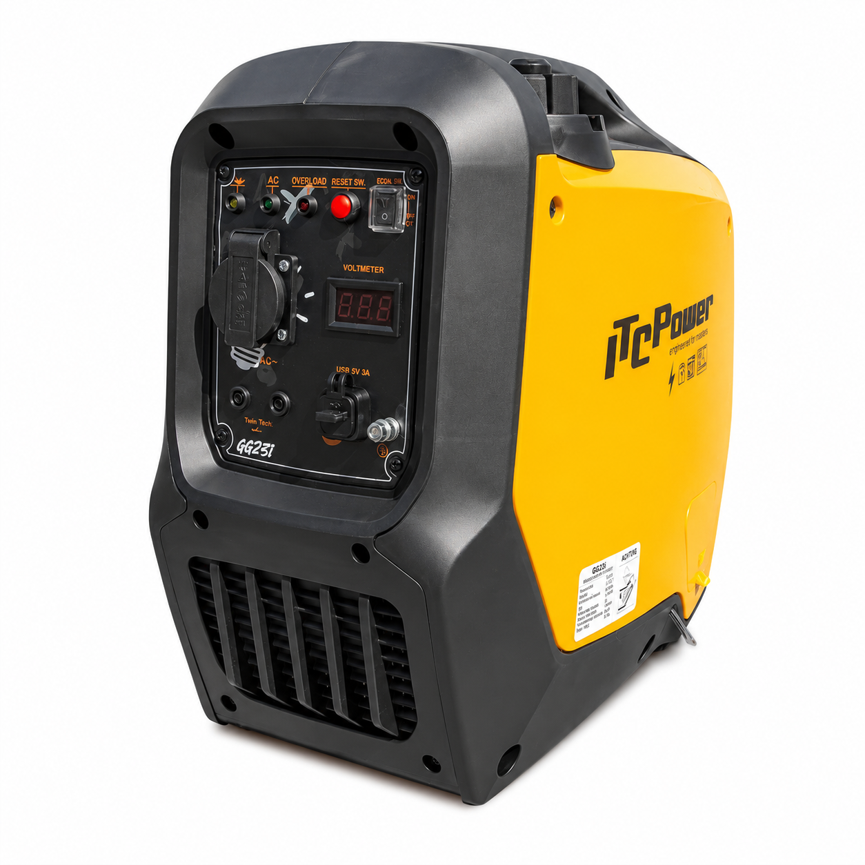 ITC POWER  2300 Watt Benzin GG23i Inverter Stromaggregat