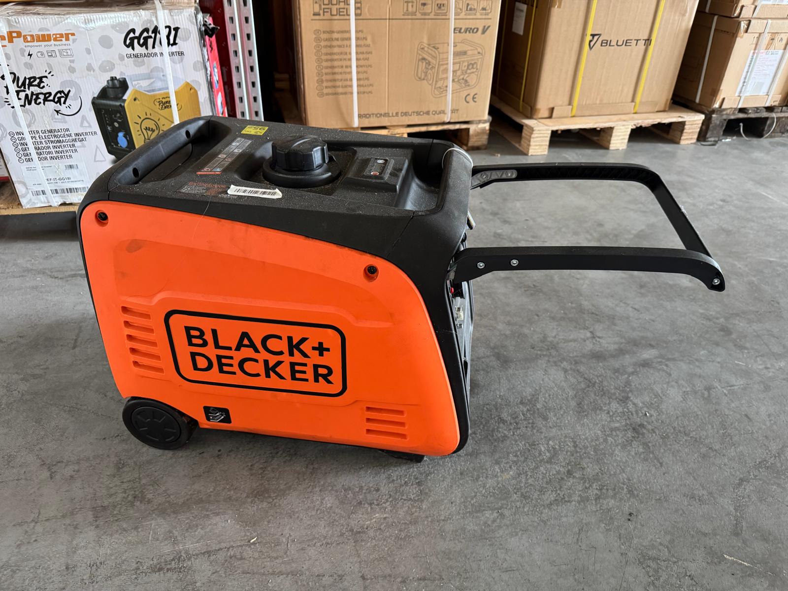 [OUTLET#493] Black + Decker Inverter Stromaggregat Benzin 3900 Watt BXGNI4000E