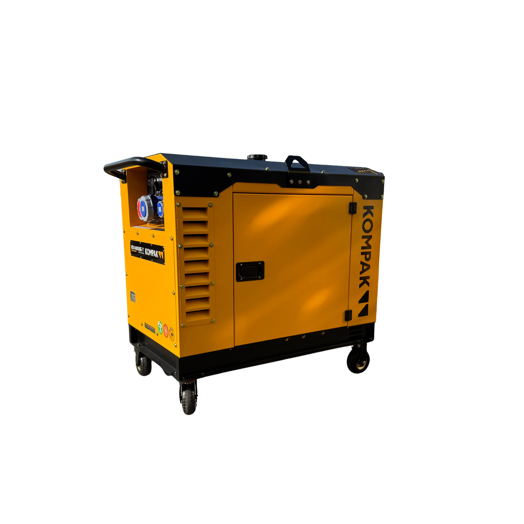 KOMPAK Stromerzeuger 13,8 kVA Diesel KD14000SE-T Stromaggregat