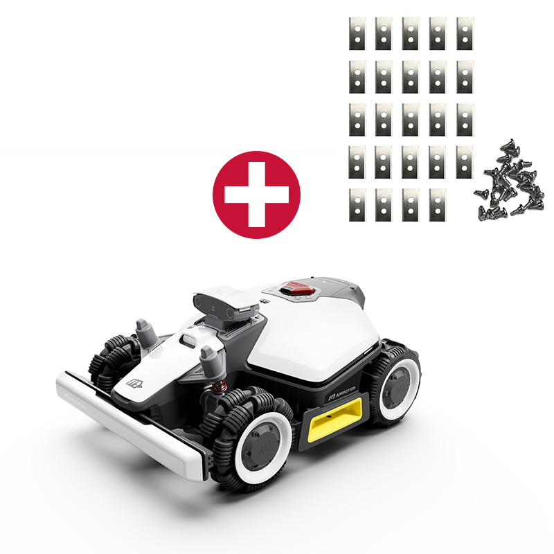 Mammotion Mähroboter LUBA mini AWD 1500 | 1500 m² + kostenlose Ersatzklingen bis zum 31.08.2025 