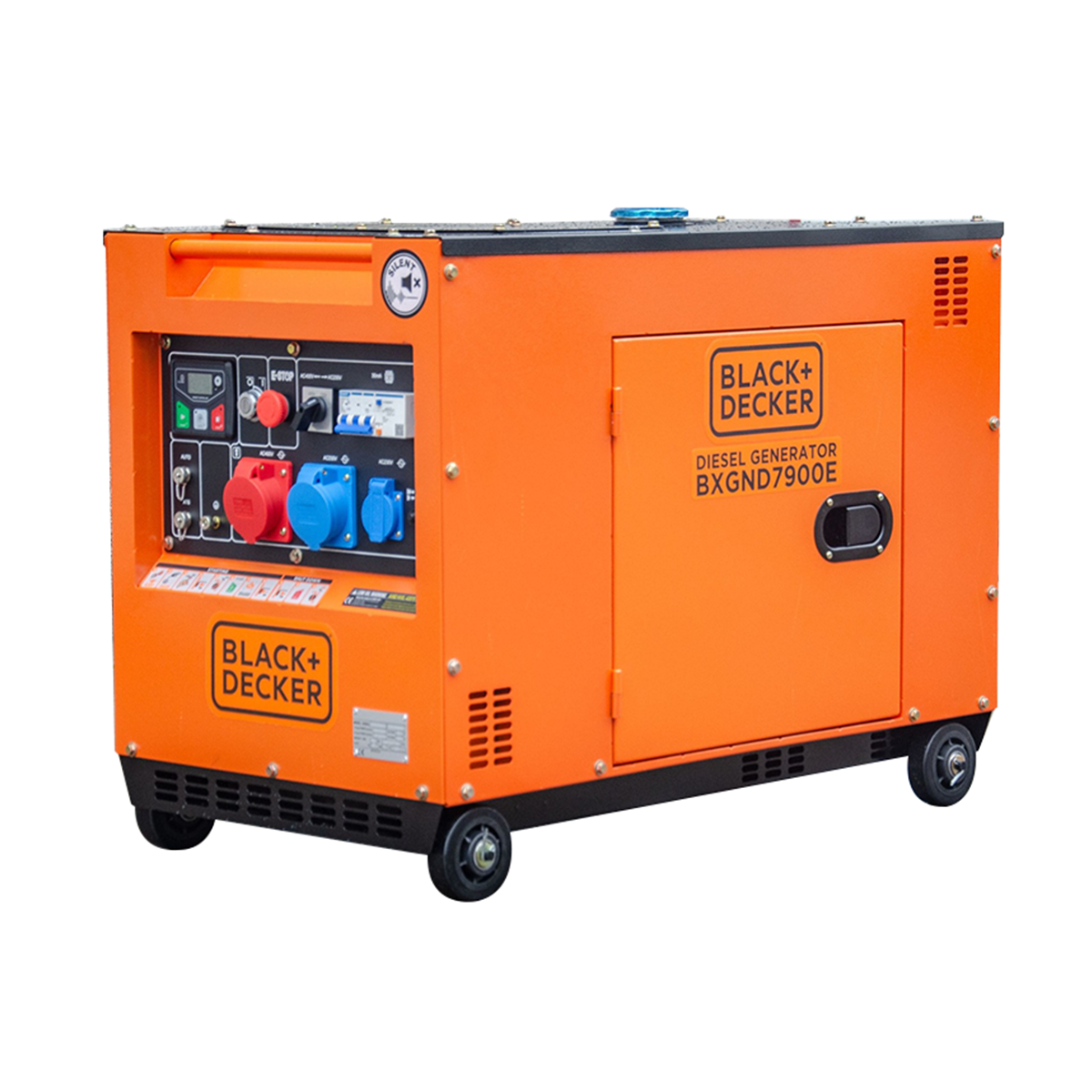 Black + Decker Full Power 8 kVA Diesel BXGND7900E 230&400 V Stromaggregat Black + Decker Full Power 8 kVA Diesel BXGND7900E 230&400 V Stromaggregat