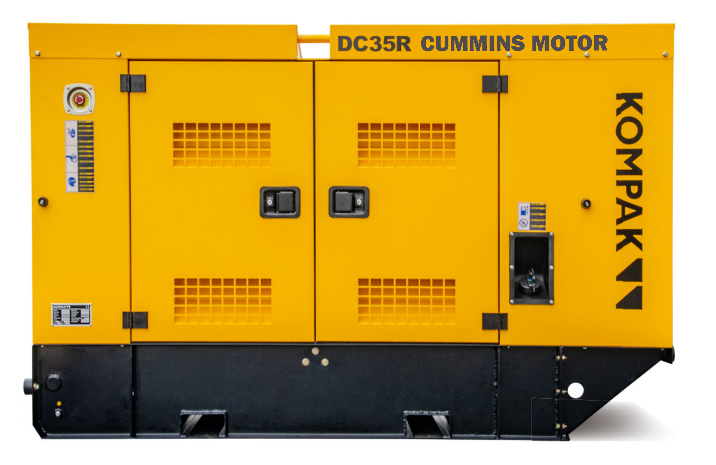 34 kVA CUMMINS Diesel DC35R Industrie Stromerzeuger von KOMPAK