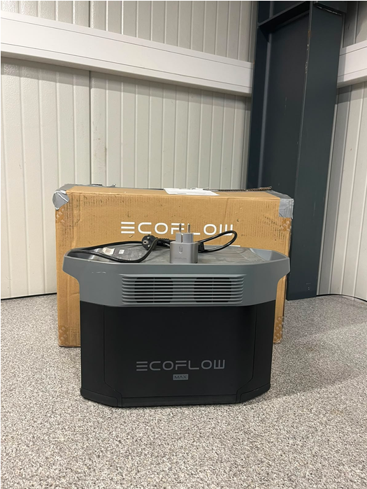 [OUTLET#699] ECOFLOW DELTA 2 MAX + ECOFLOW SMART PLUG [ 2048Wh / 2400W ] LiFePO4 PORTABLE POWER STATION - EU-VERSION