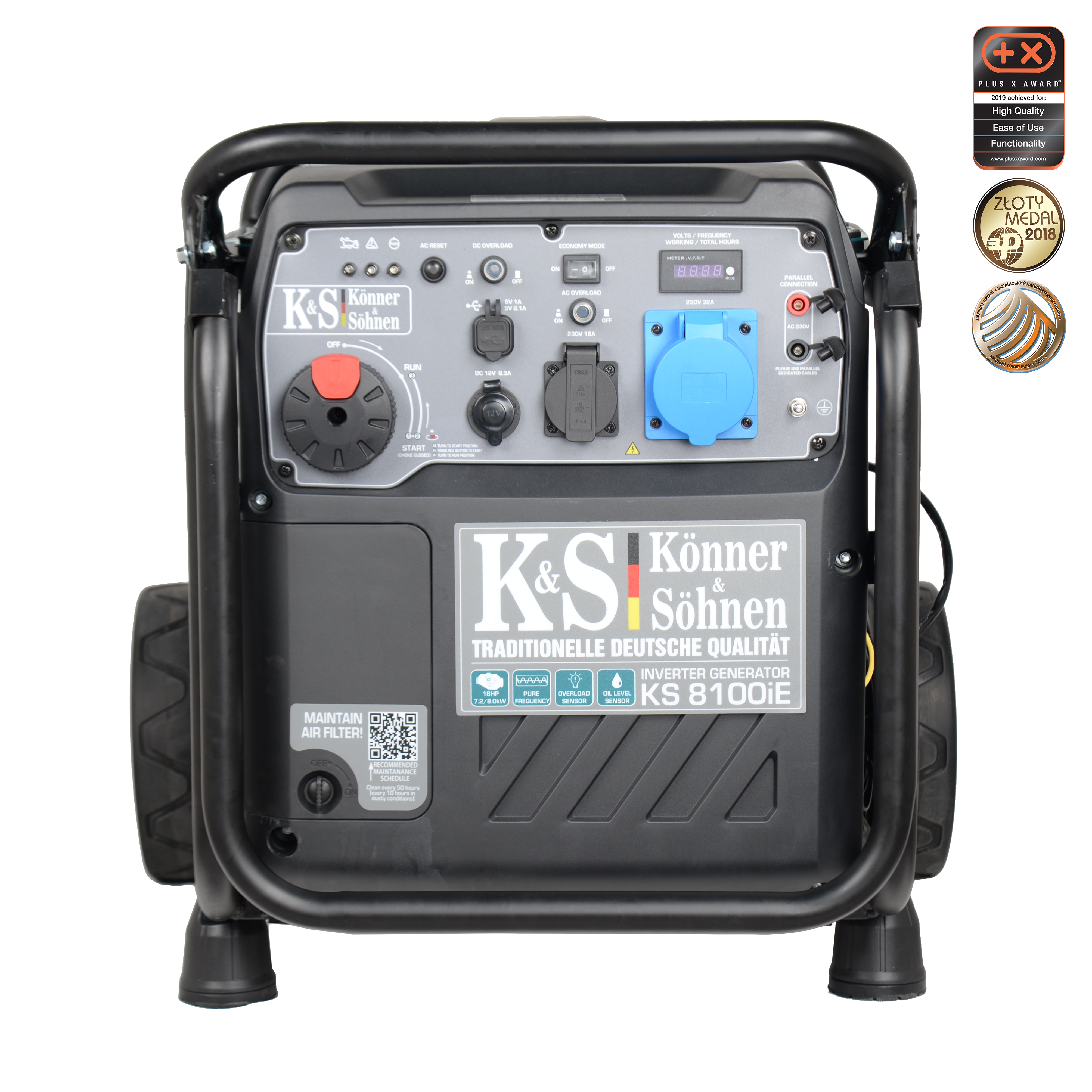K&S Inverter 8.000 Watt Benzin KS8100iE-ATSR Stromaggregat auch Werkzeuge