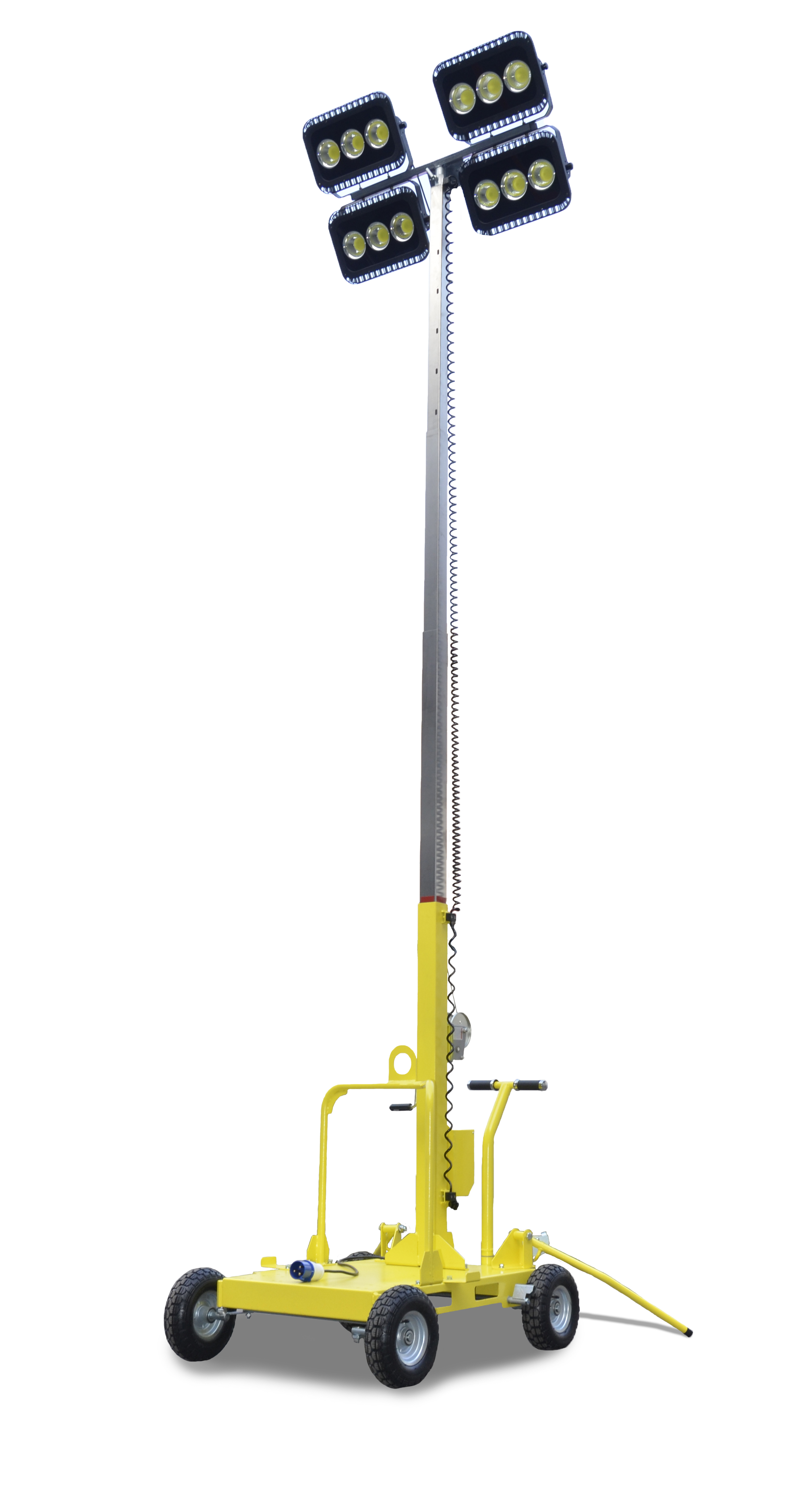 LICHTMAST LT600-LED KOMPAK für 2.500 m² Baustellenbeleuchtung LICHTMAST LT600-LED KOMPAK für 2.500 m² Baustellenbeleuchtung