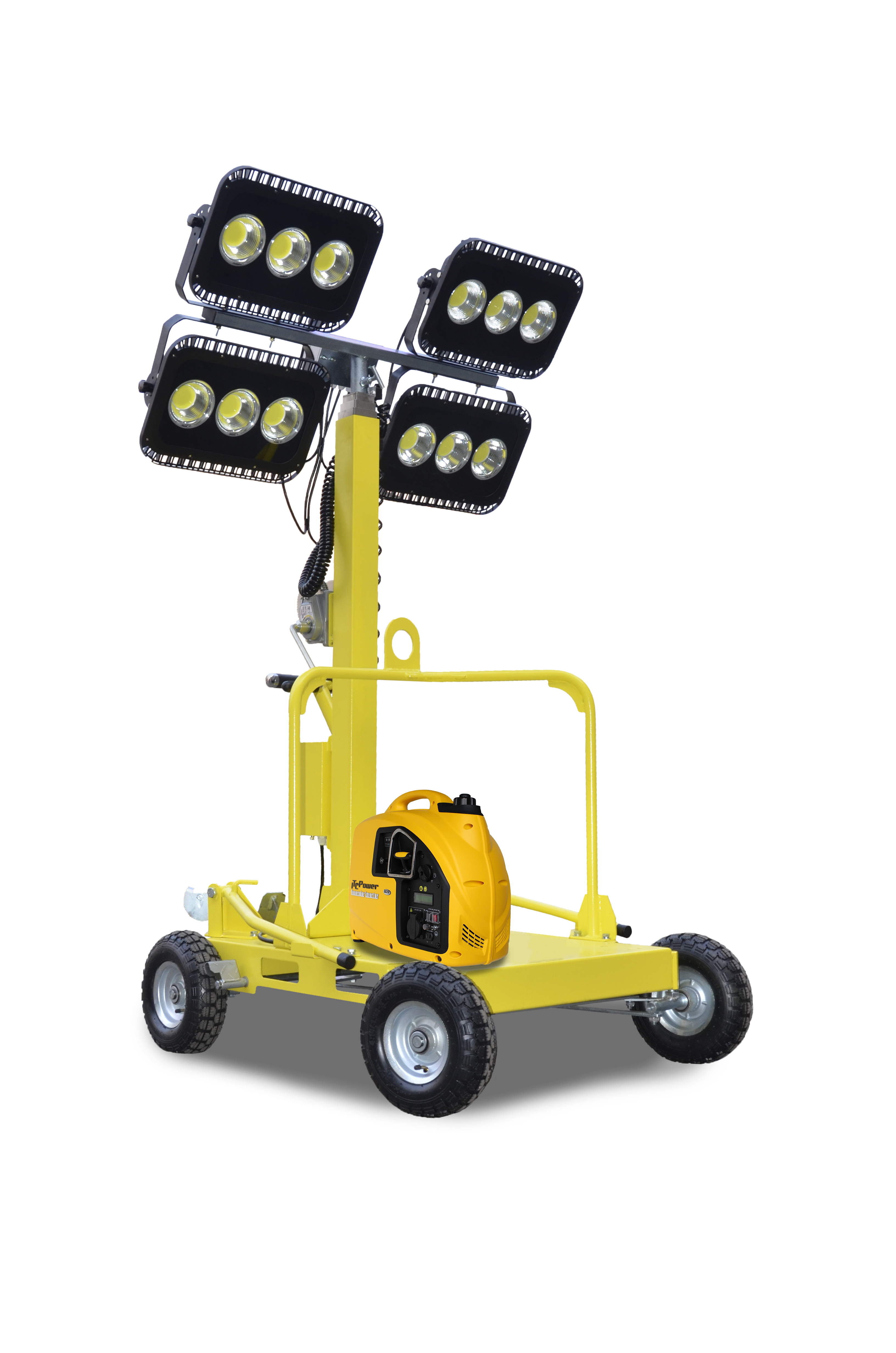 LICHTMAST LT600-LED KOMPAK für 2.500 m² Baustellenbeleuchtung LICHTMAST LT600-LED KOMPAK für 2.500 m² Baustellenbeleuchtung