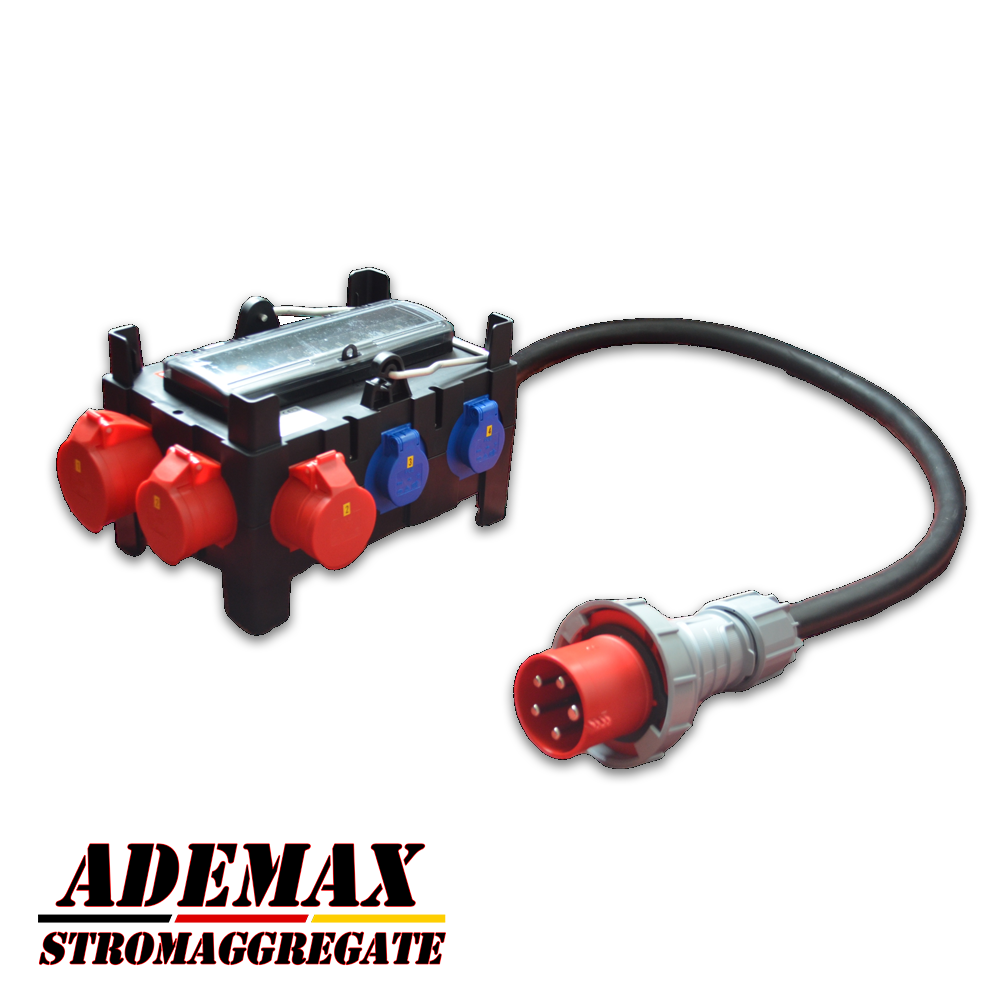 Adapter Verteiler 400V 63A für ITC Power Hyundai Kompak Energy Fogo etc. Stromaggregate Adapter Verteiler 400V 63A für ITC Power Hyundai Kompak Energy Fogo etc. Stromaggregate