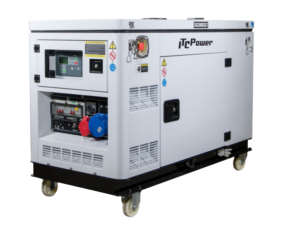 ITC POWER 12,5 kVA Wassergekühlt Diesel DG12000XSE-T Stromaggregat Stromerzeuger