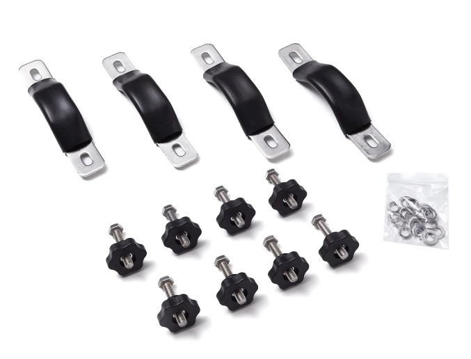 Montagehalterung Set U-Form für Dachzelte von Vickywood, VW-IP-US1 Montagehalterung Set U-Form für Dachzelte von Vickywood, VW-IP-US1