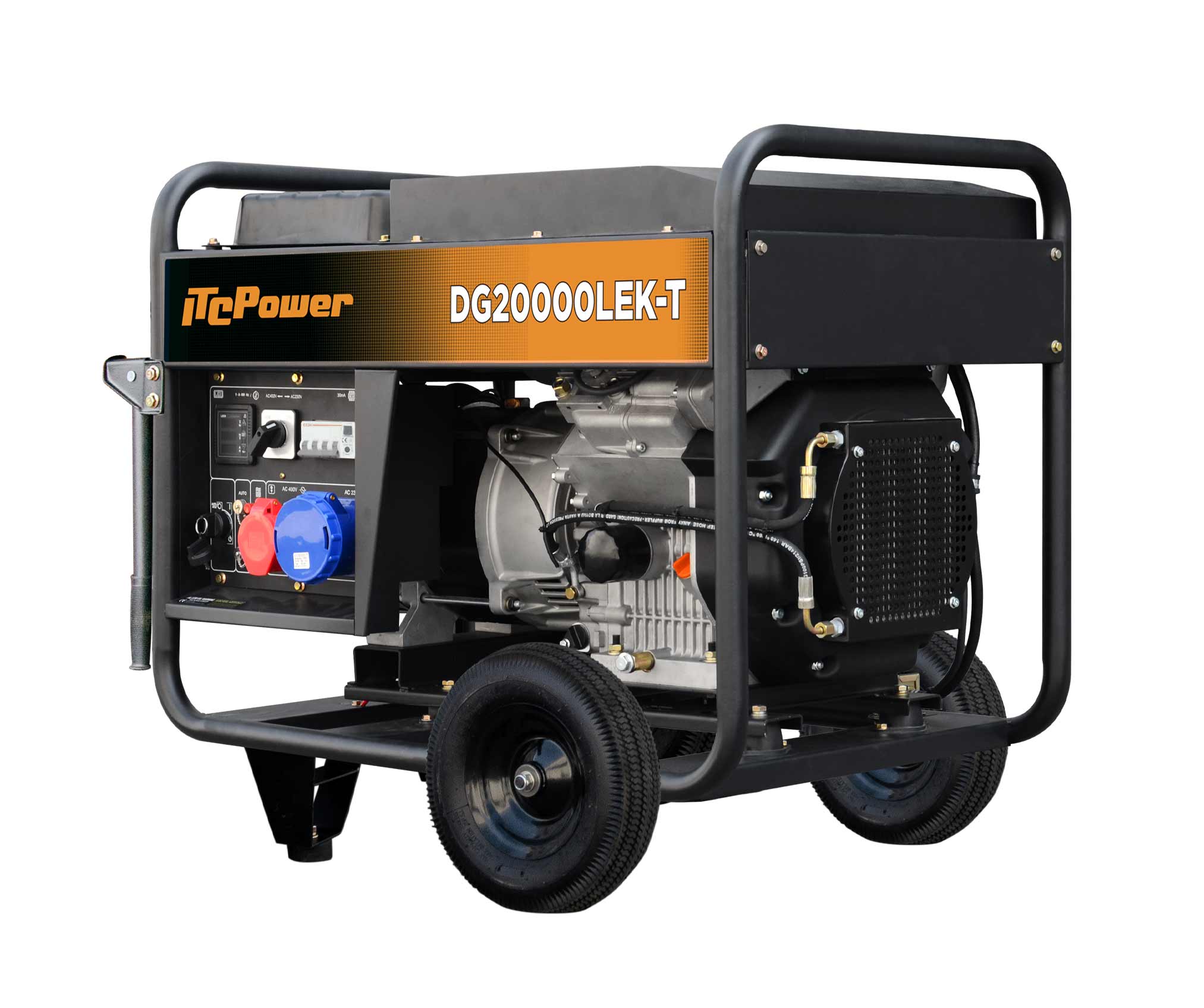 ITC POWER 20 kVA Diesel DG20000LEK-T Stromaggregat Stromerzeuger inkl. Räderset ITC POWER 20 kVA Diesel DG20000LEK-T Stromaggregat Stromerzeuger inkl. Räderset