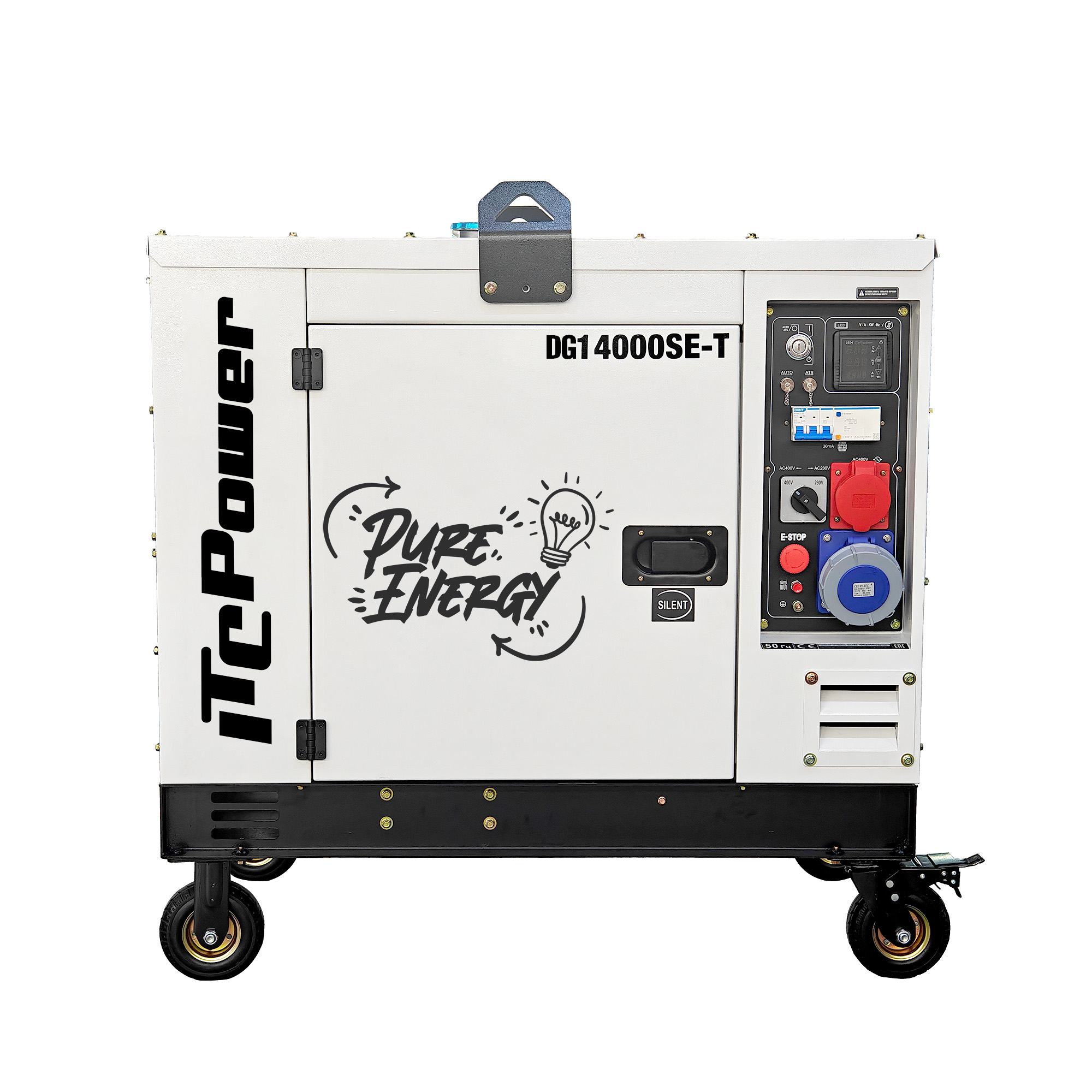 ITC Power 13,8 kVA Diesel DG14000SE-T Stromerzeuger Stromaggregat