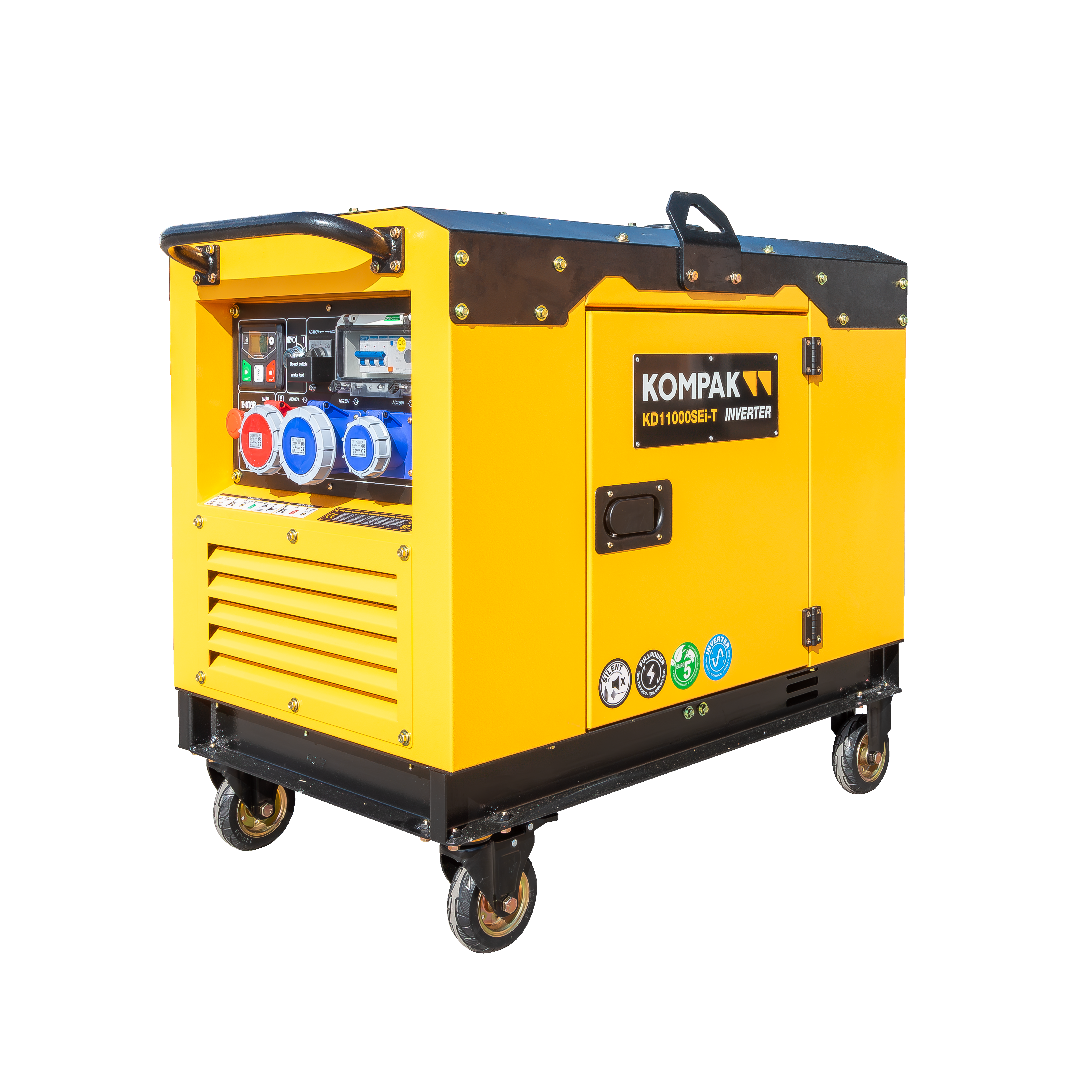 KOMPAK Diesel-Inverter Stromerzeuger 10,6 kVA KD11000SEi-T Stromaggregat