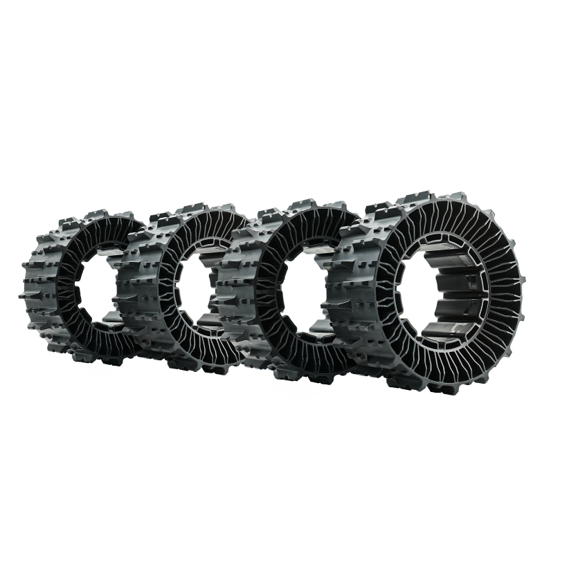 Mowrator 4x verformbare Räder | Für 100% Steigung