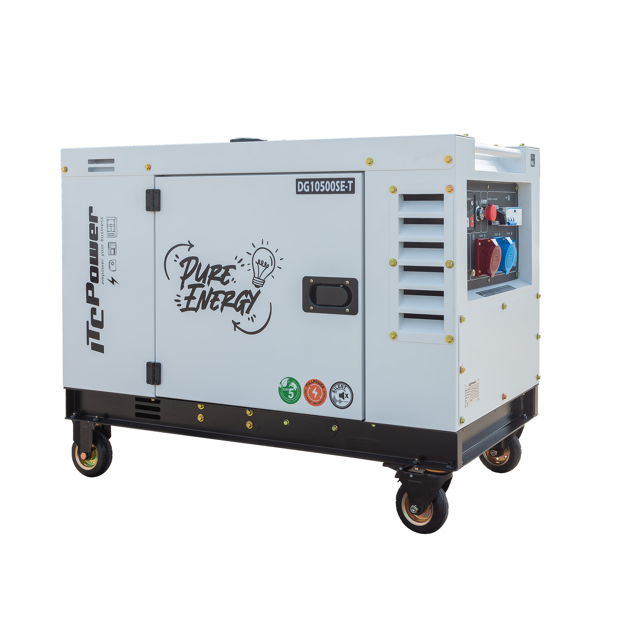 ITC POWER 10,6 kVA Diesel DG10500SE-T Stromaggregat Stromerzeuger