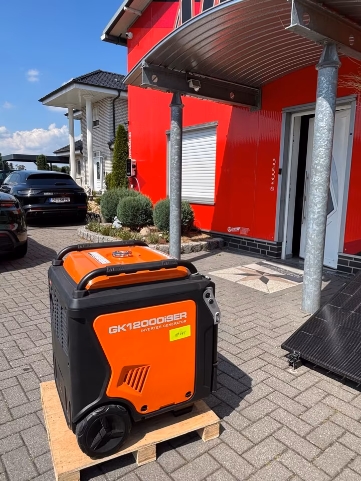 [OUTLET#641] GENKINS Inverter Benzin Stromaggregat 11 kVA 12000iSER