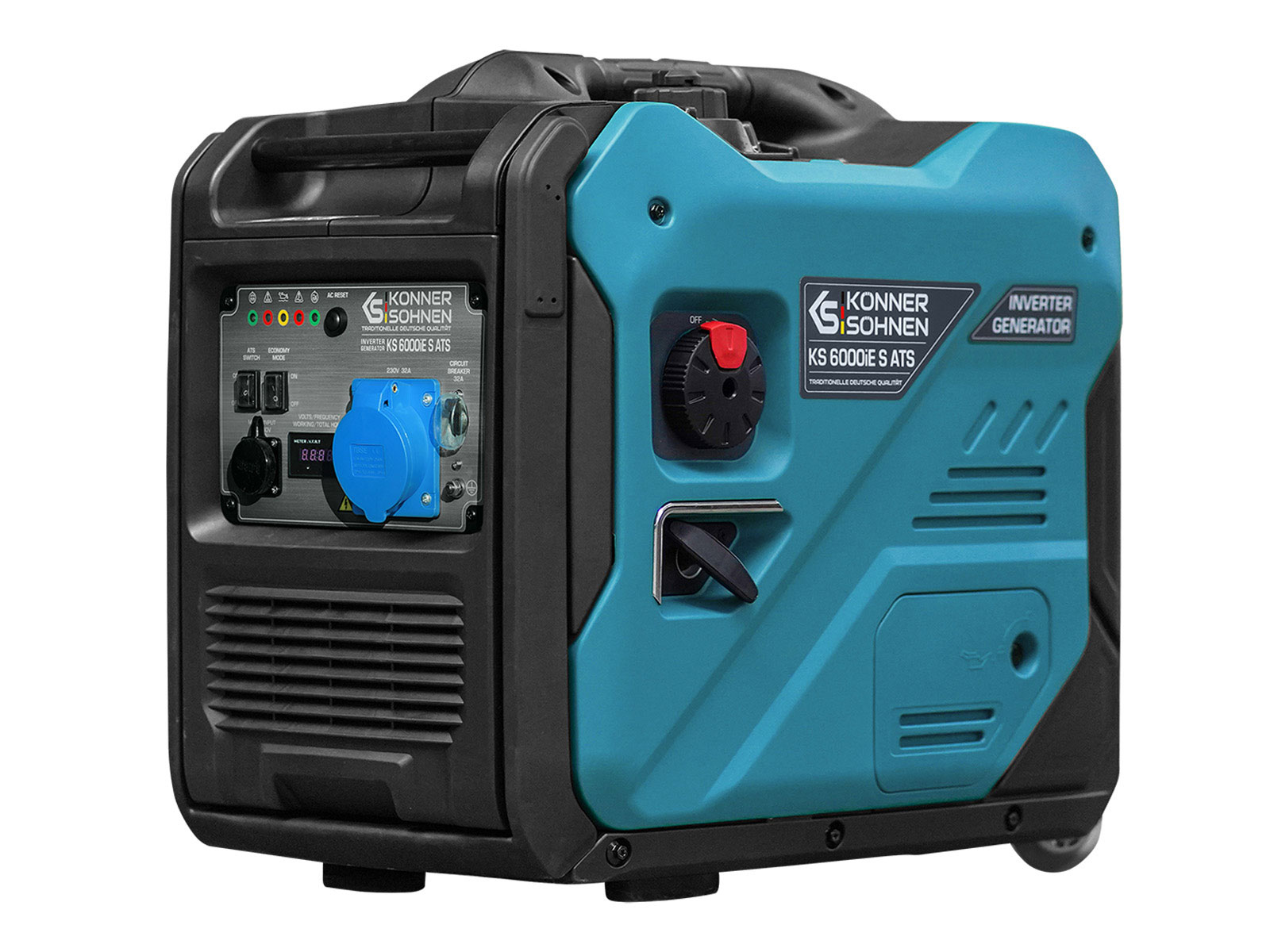 Benzin K&S Inverter Stromaggregat 5.500 Watt KS6000iES ATS mit ATS-Einheit & E-Starter Benzin K&S Inverter Stromaggregat 5.500 Watt KS6000iES ATS mit ATS-Einheit & E-Starter