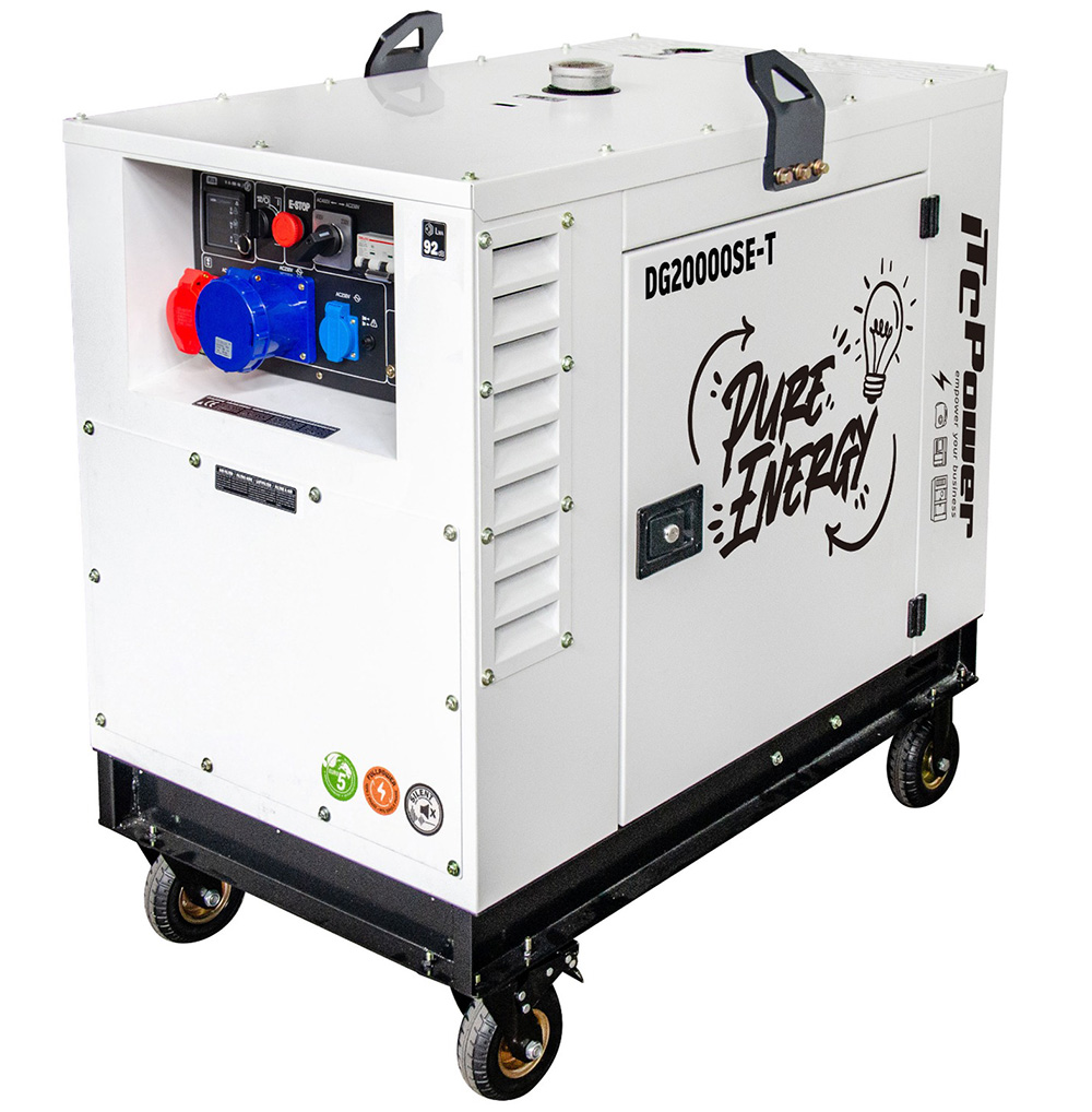 ITC POWER 20 kVA Diesel DG20000SE-T Stromaggregat Stromerzeuger ITC POWER 20 kVA Diesel DG20000SE-T Stromaggregat Stromerzeuger