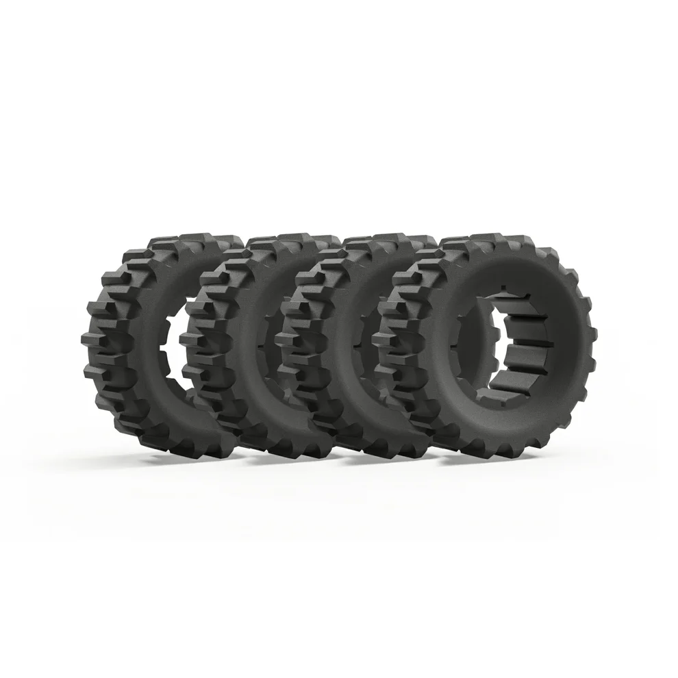 Mowrator 4x breite Räder | Für 85% Steigung