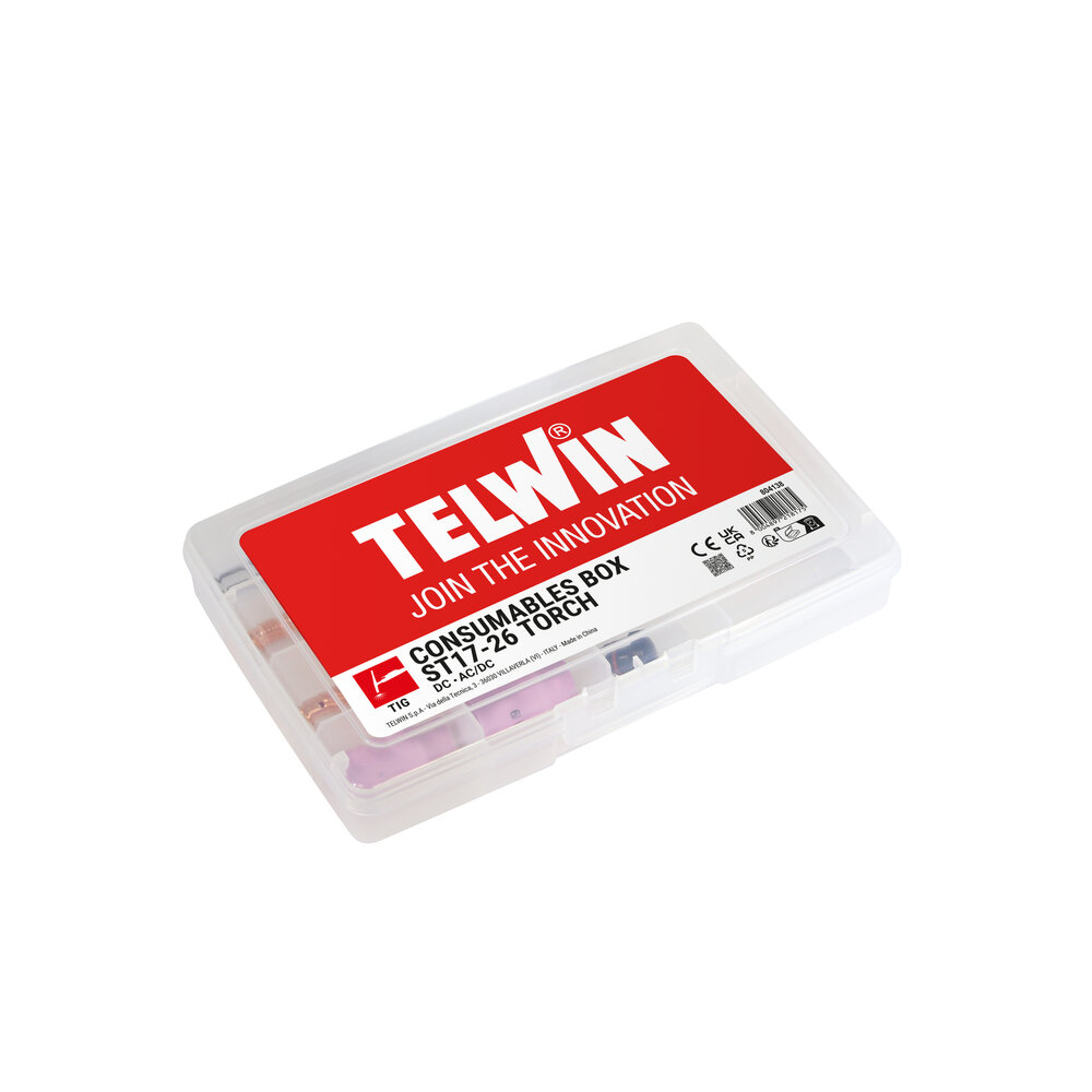 TELWIN Verbrauchsmaterialenkit  Wig Brenner ST 17-ST 26