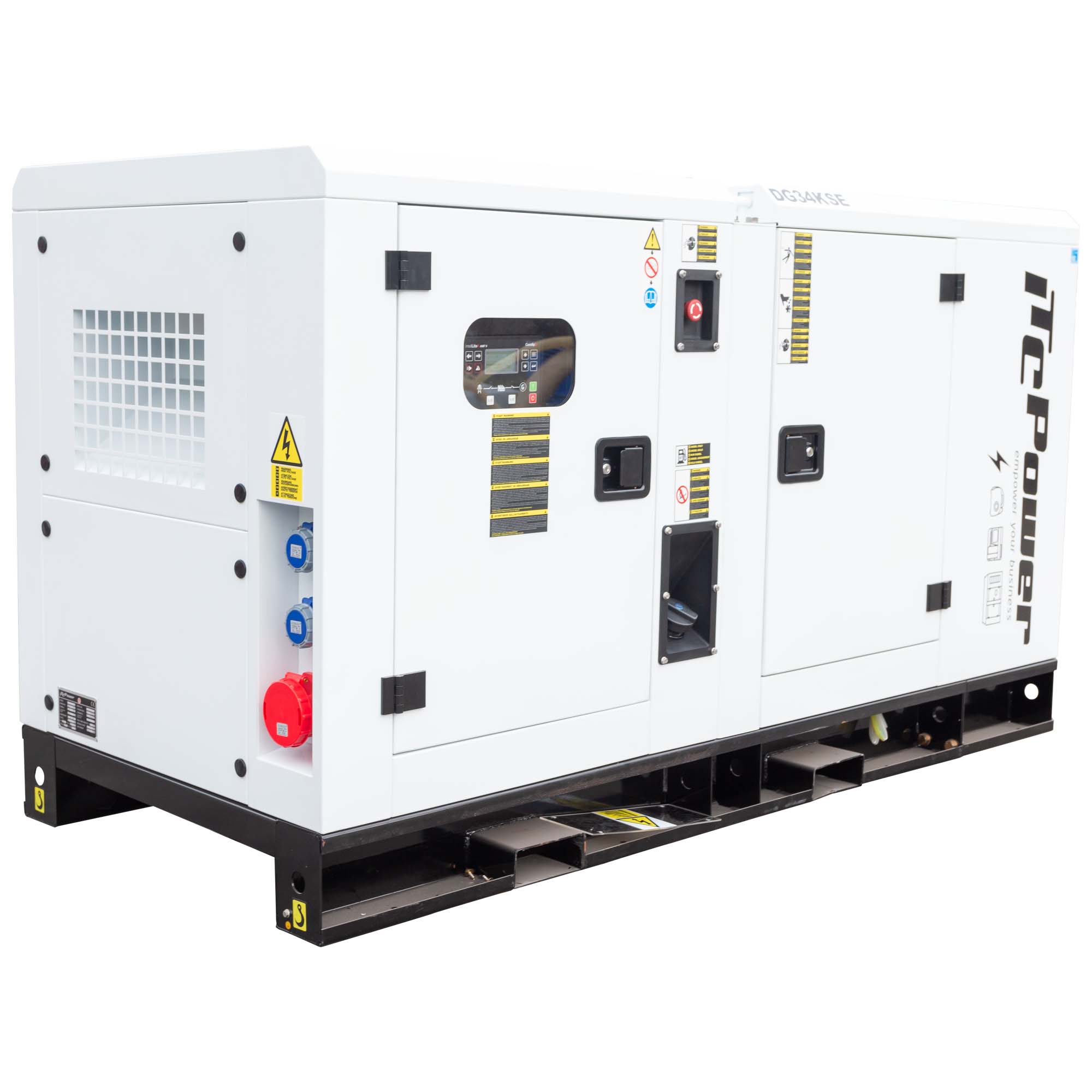 ITC Power 34 kVA Industrie Stromerzeuger Stromaggregat DG34KSE Diesel ITC Power 34 kVA Industrie Stromerzeuger Stromaggregat DG34KSE Diesel