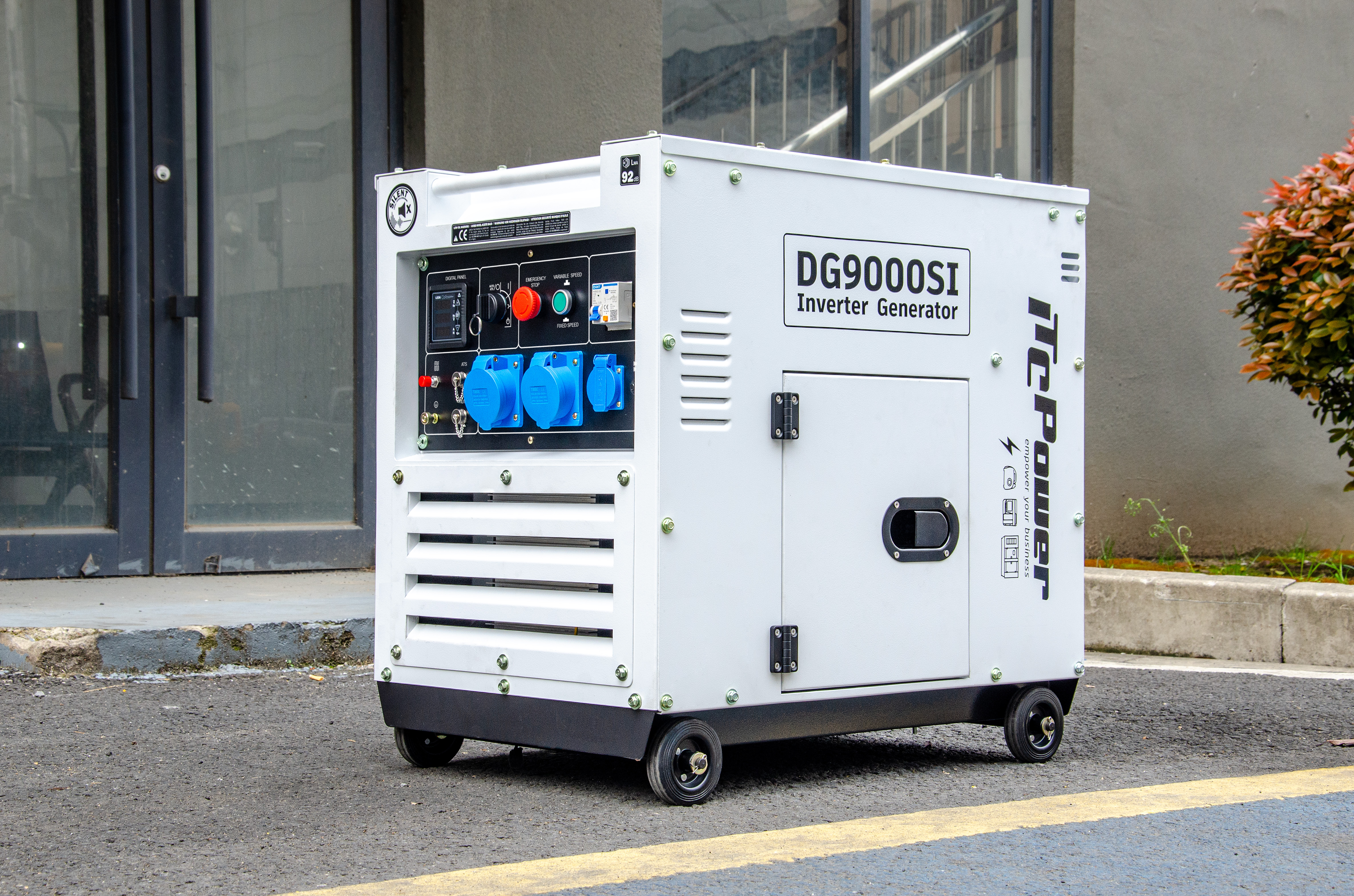 ITC POWER Diesel-Inverter Stromaggregat 6500 Watt DG9000SEi