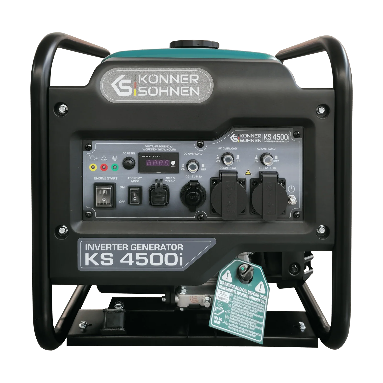 K&S 4500 Watt Benzin Inverter Stromaggregat KS4500i 