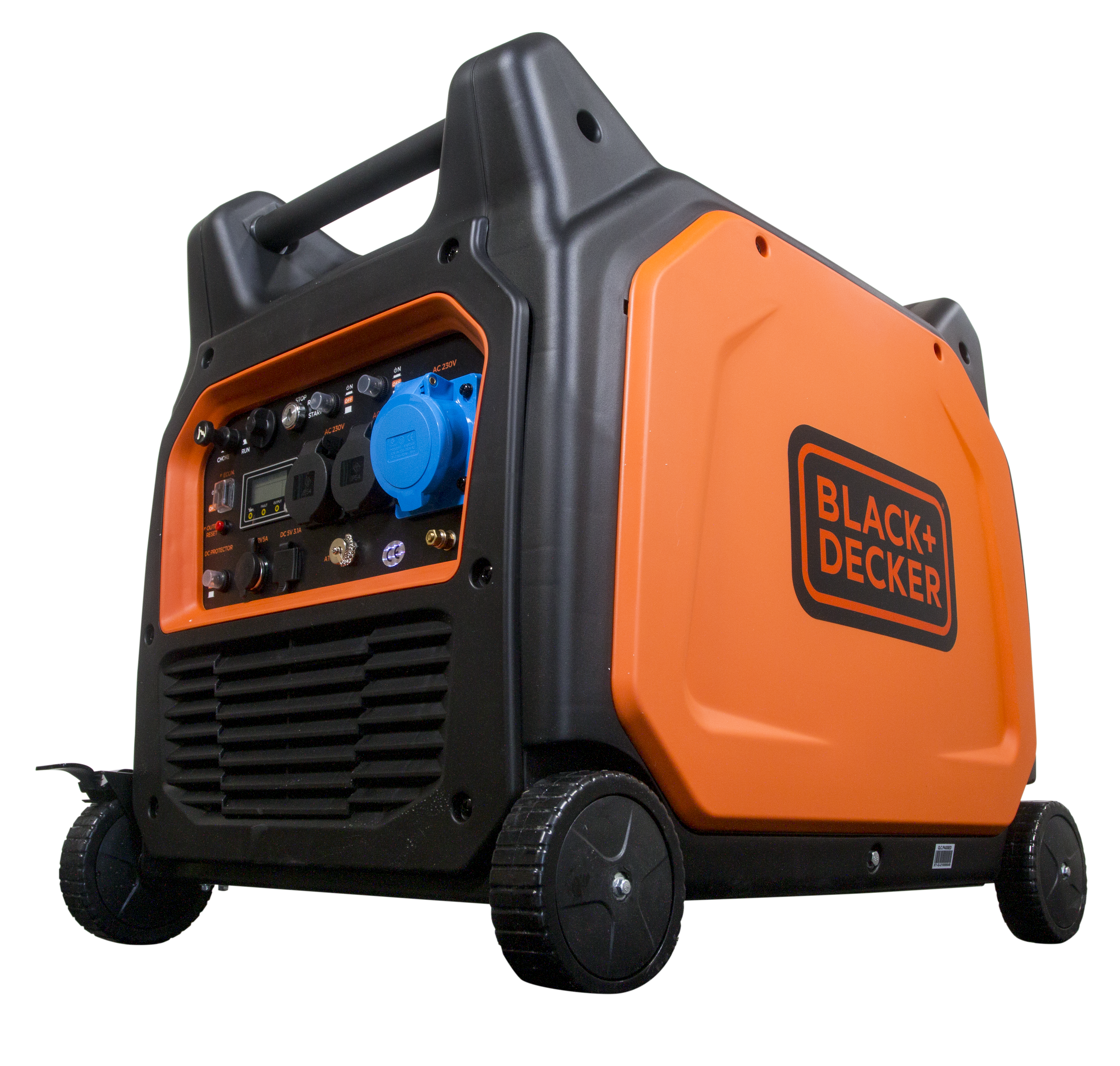 Black + Decker Inverter Stromaggregat Benzin 6500 Watt BXGNi6500E Black + Decker Inverter Stromaggregat Benzin 6500 Watt BXGNi6500E