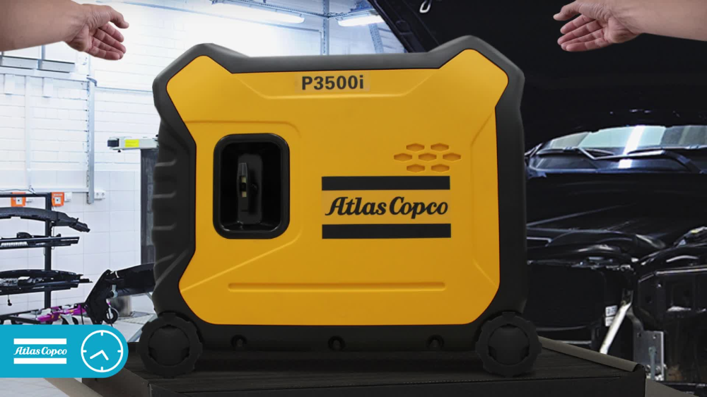 Atlas Copco P3500i Benzin Inverter 3,3 kW 230 V Atlas Copco P3500i Benzin Inverter 3,3 kW 230 V