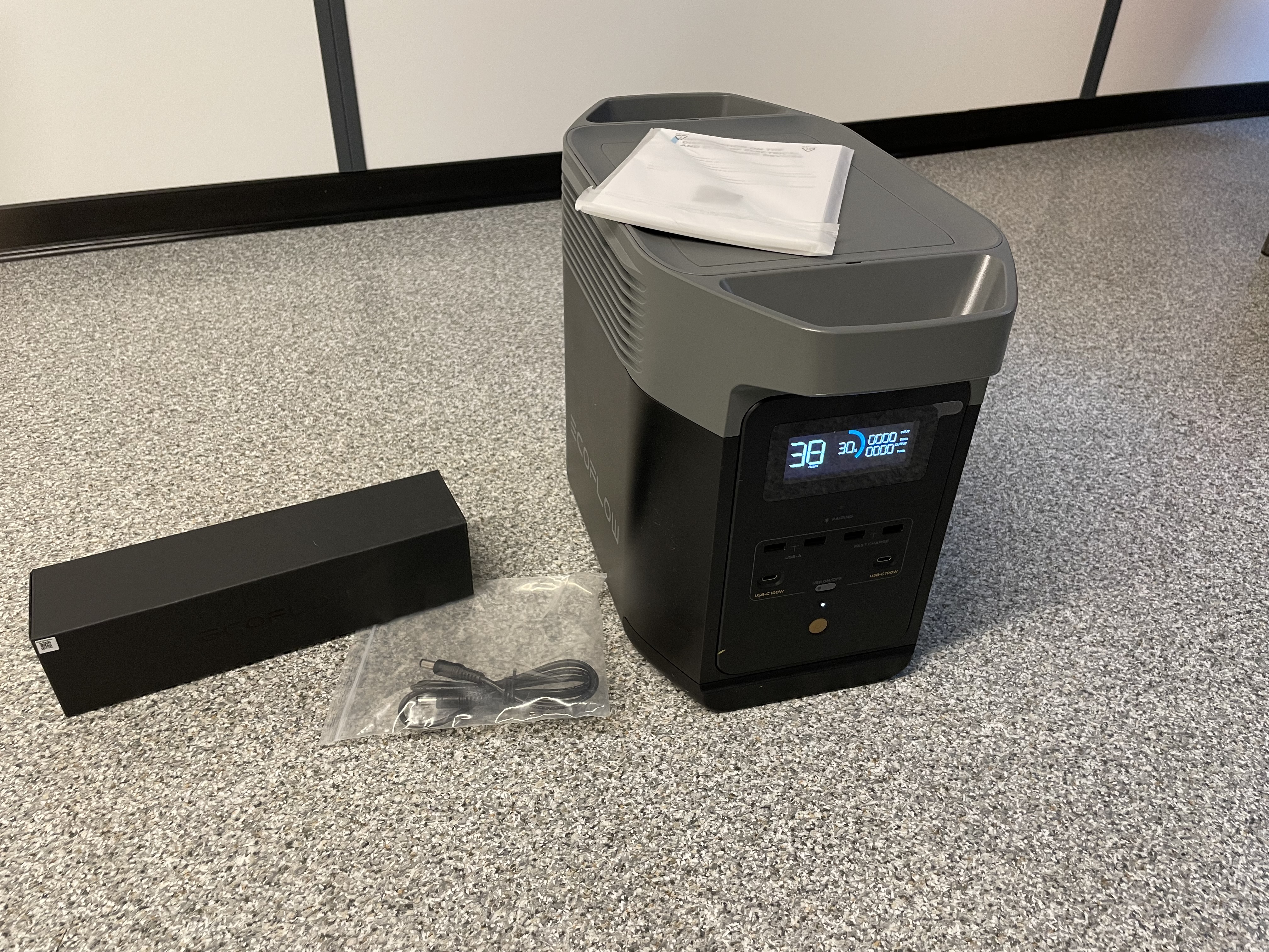 [OUTLET#241 ] ECOFLOW DELTA 2 [ 1024Wh / 1800W ] PORTABLE POWER STATION - EU-VERSION 