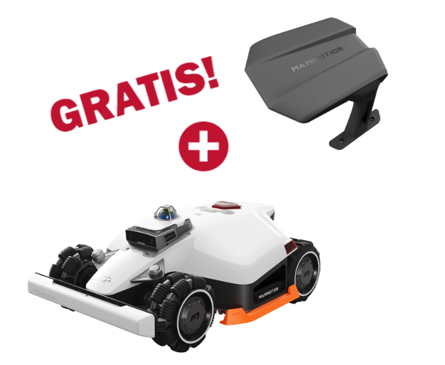 Mammotion Mähroboter LUBA 3 AWD 5000 | für 5000 m² mit 360° LiDAR + NetRTK + Dual-Camera-Vision