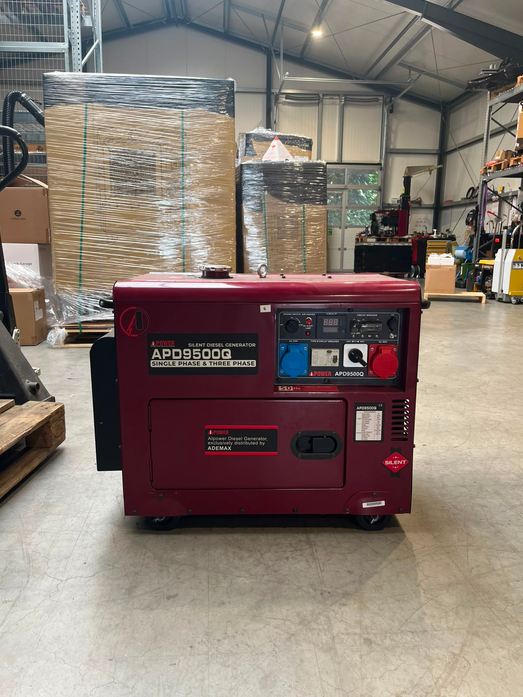[OUTLET#700] Ai Power 8 kVA Diesel APD9500Q ADEMAX Edition 230&400V Stromaggregat