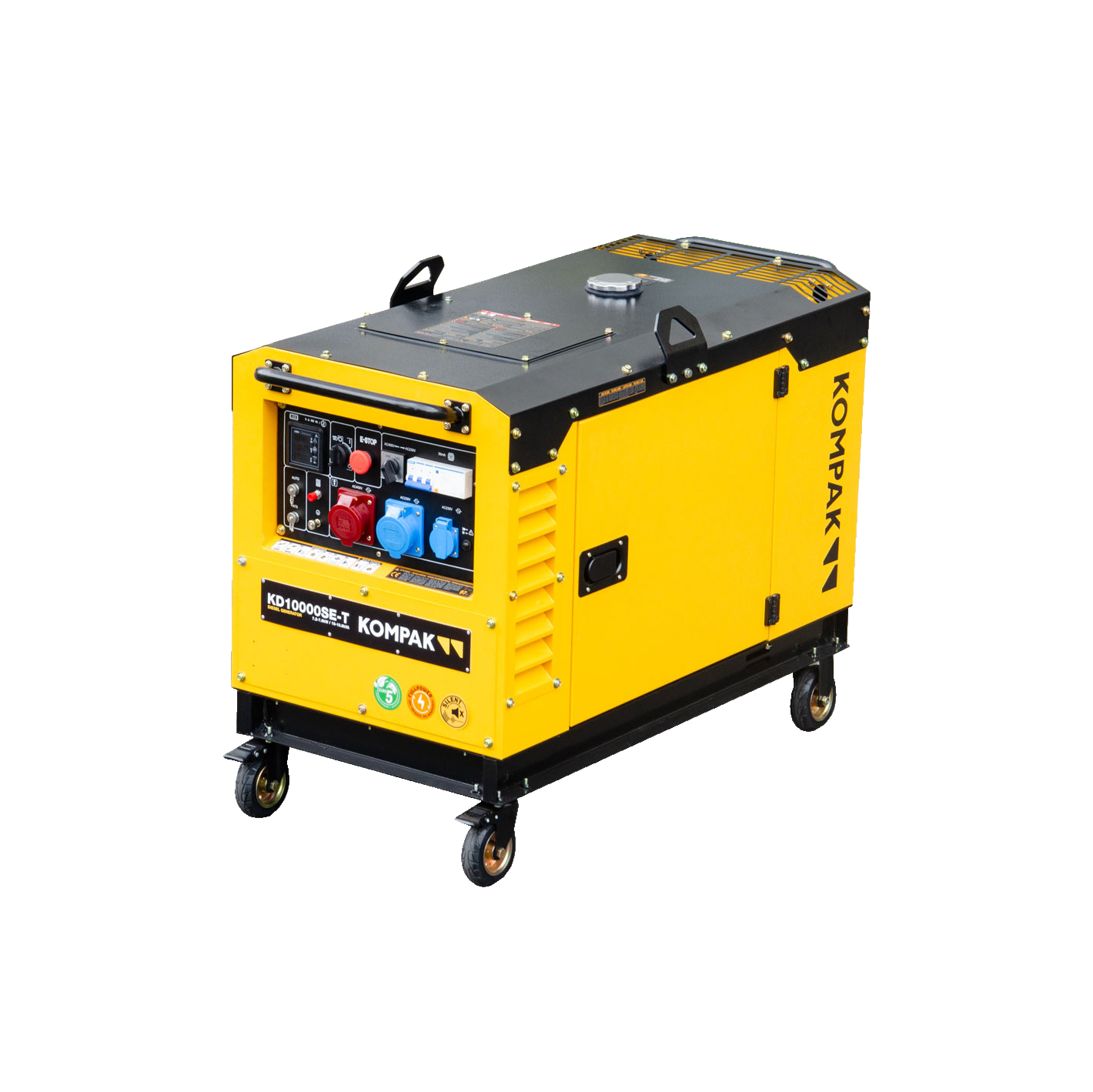 [OSTER SPECIAL] KOMPAK Stromerzeuger 10,6 kVA Diesel KD10000SE-T Stromaggregat inkl. Erstinbetriebnahme