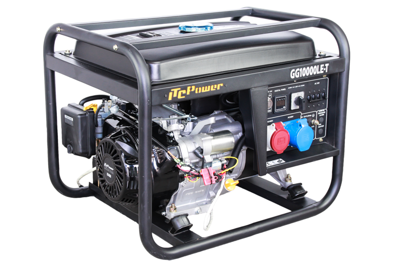 ITC POWER 9,4 kVA Benzin GG10000LE-T Stromaggregat Stromerzeuger ITC POWER 9,4 kVA Benzin GG10000LE-T Stromaggregat Stromerzeuger