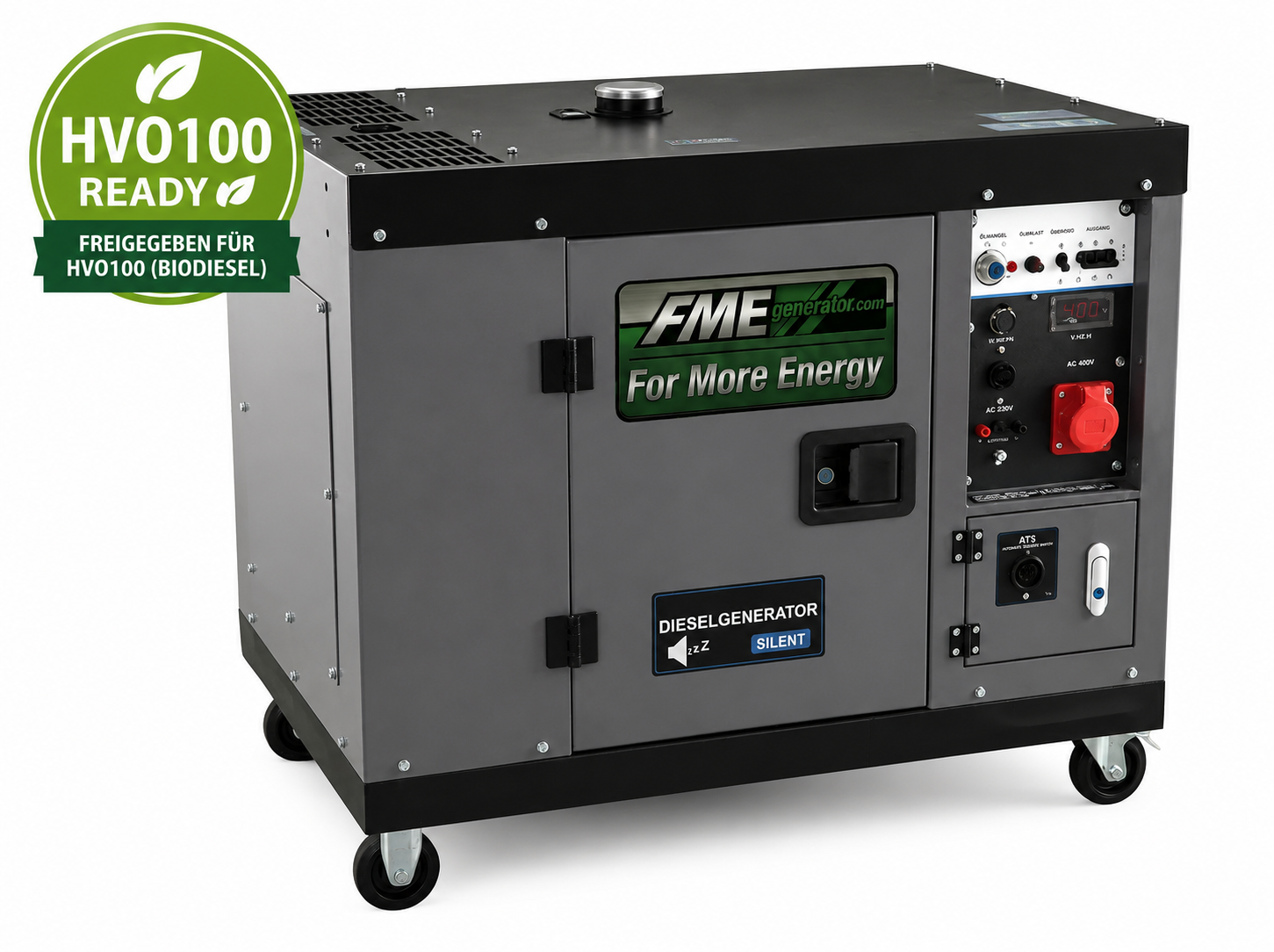 FME Diesel AVR Notstromaggregat 10,6kVA 230V/400V - HVO100 SP8500D